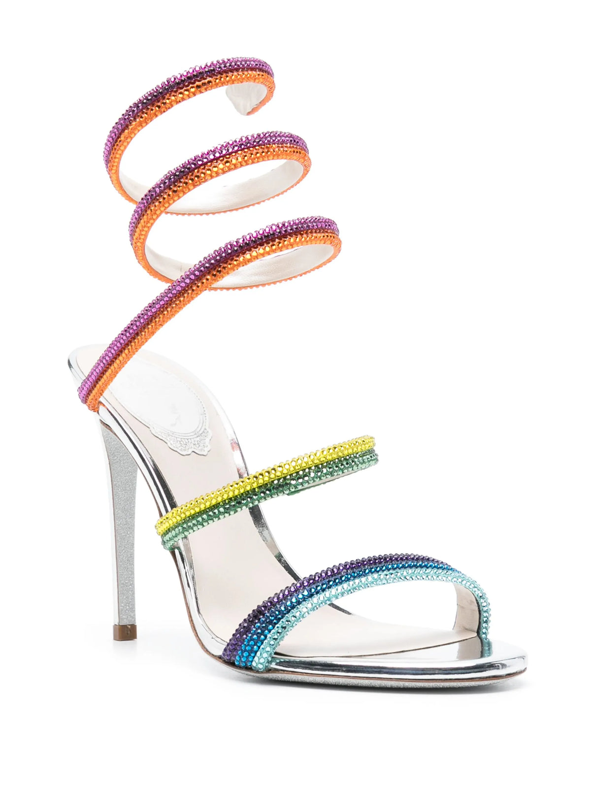 René Caovilla - Rainbow 105mm Leather Sandals