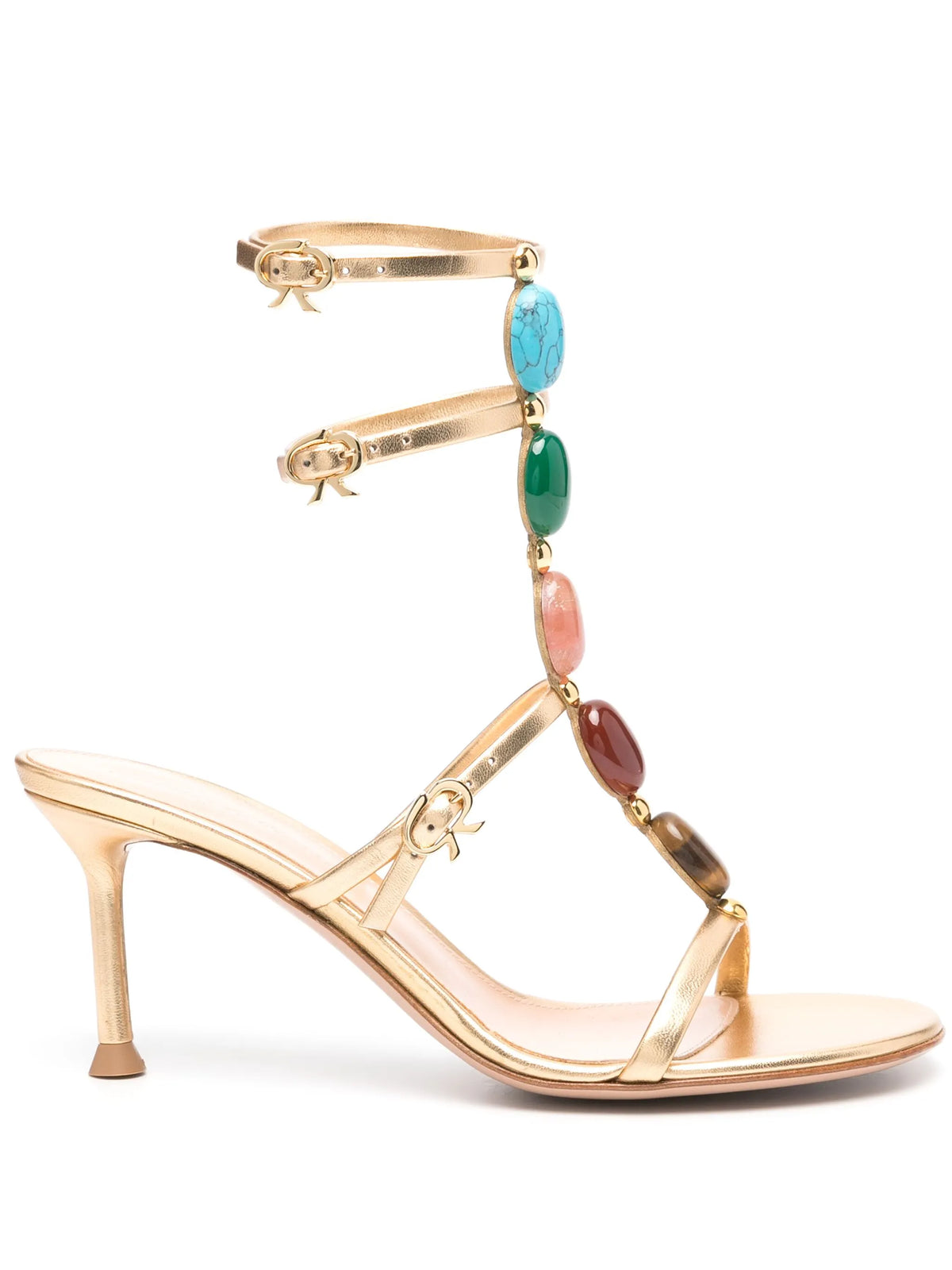 Gianvito Rossi - 70mm Shanti Leather Sandals