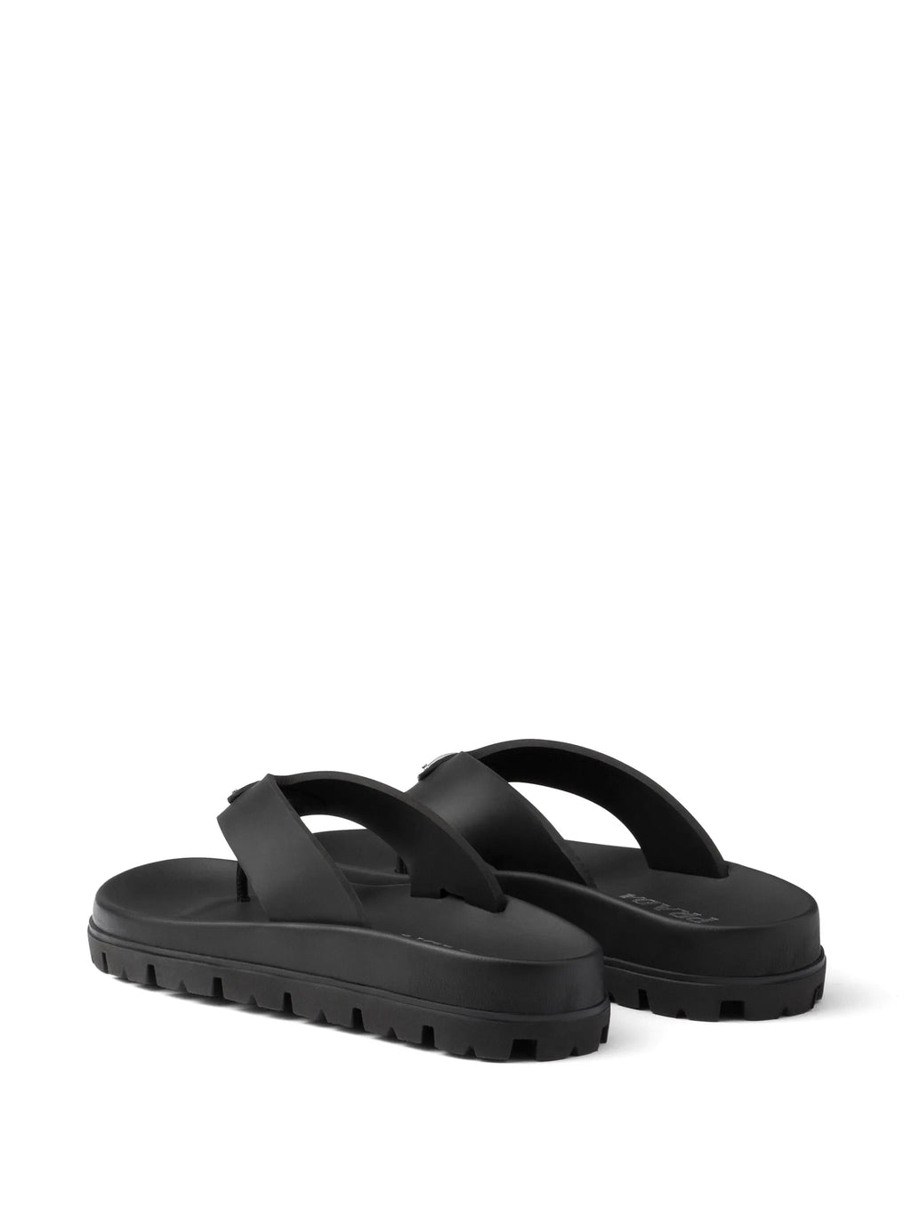 Prada - Rubber Thong Sandals