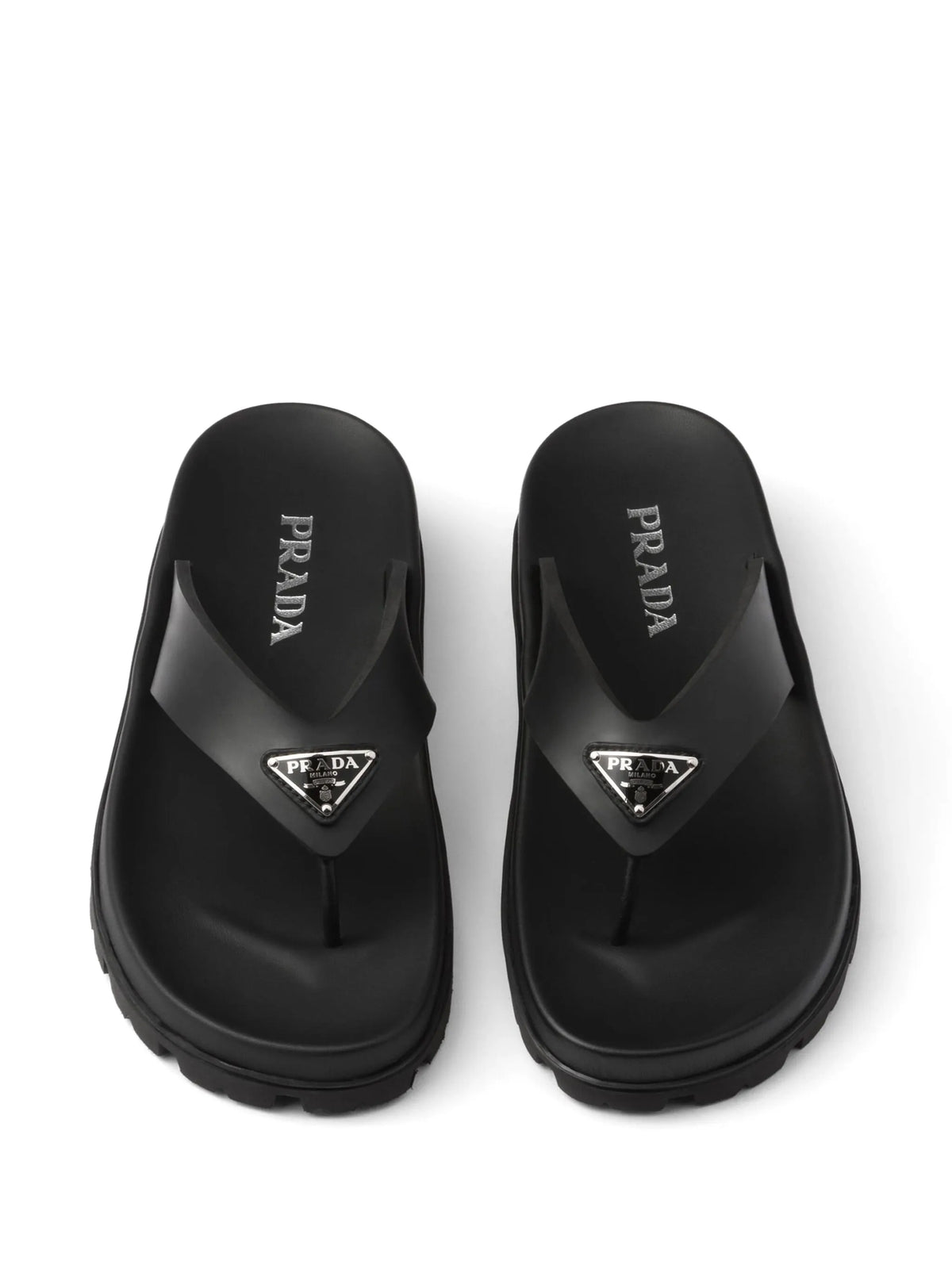 Prada - Rubber Thong Sandals