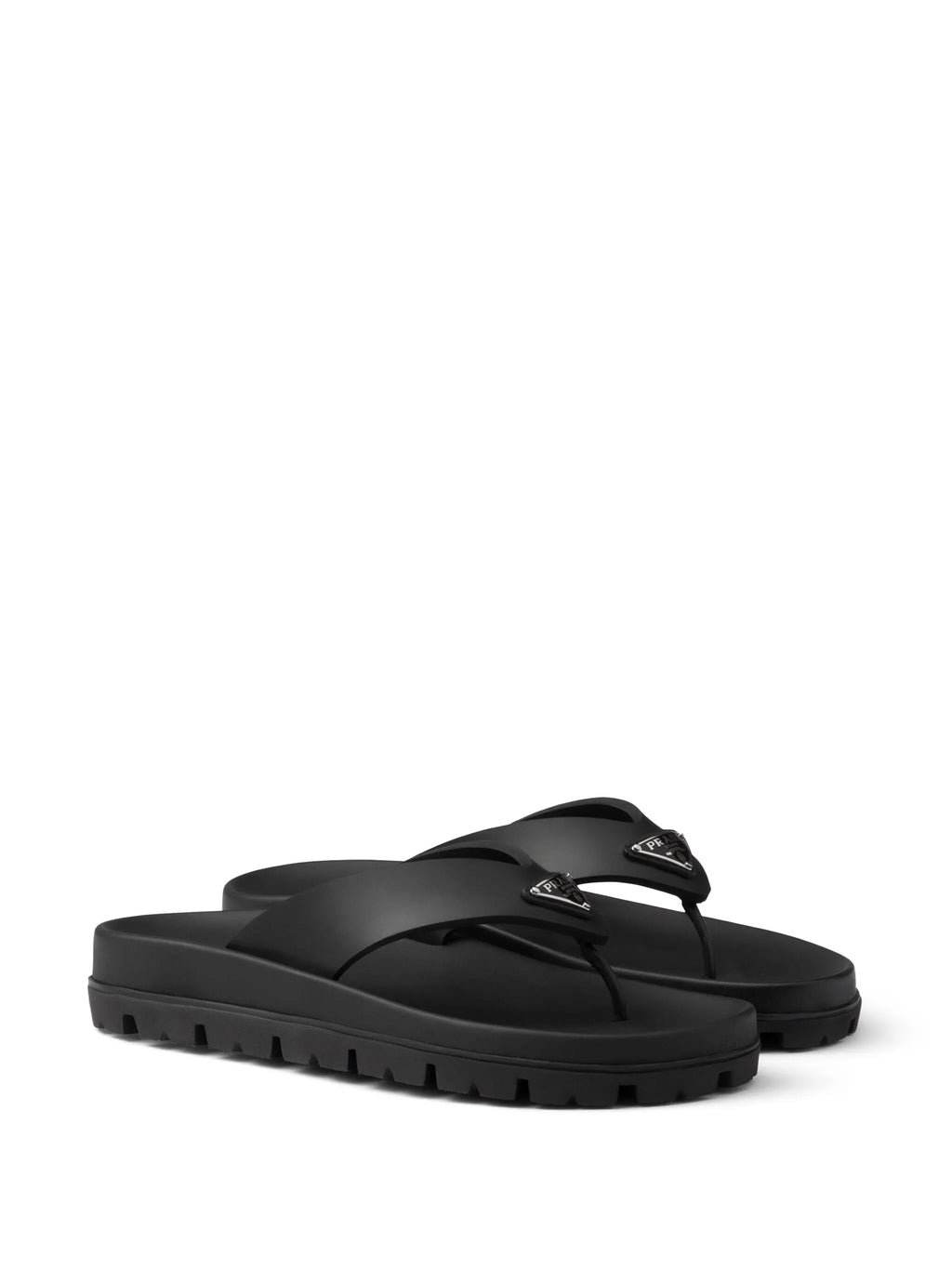 Prada - Rubber Thong Sandals