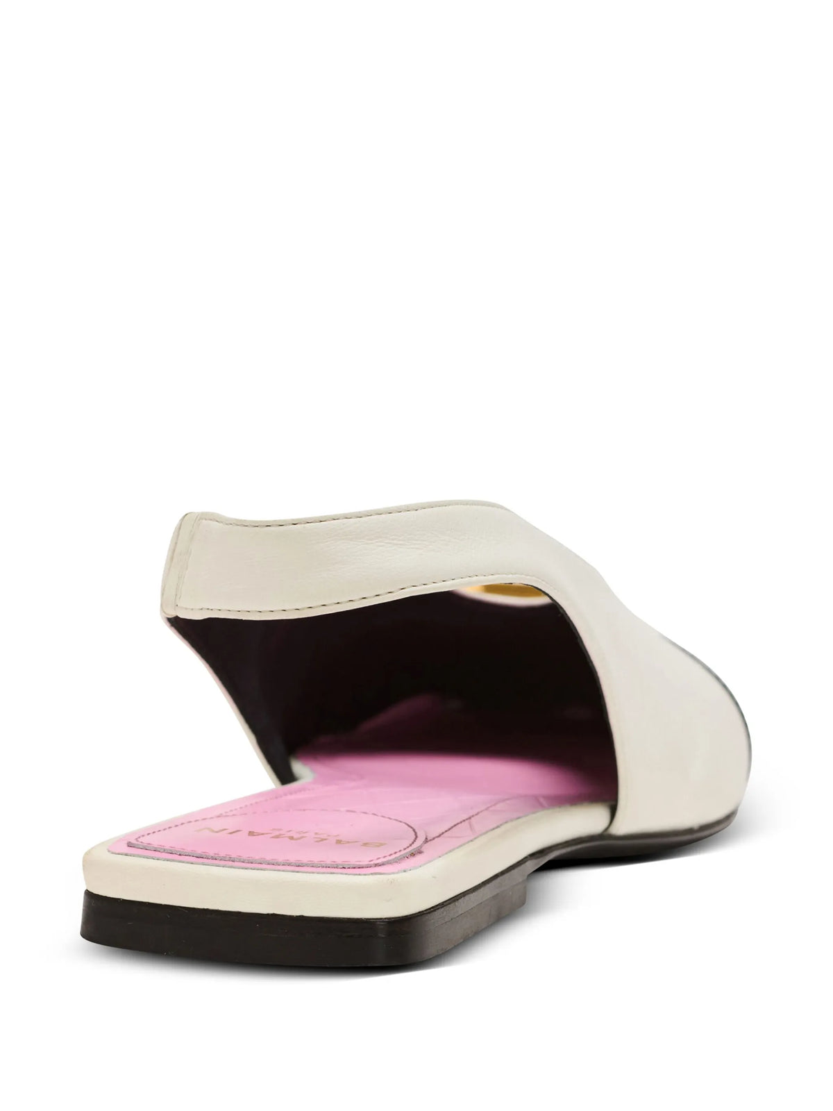 Balmain - Eden Leather Ballerina Shoes