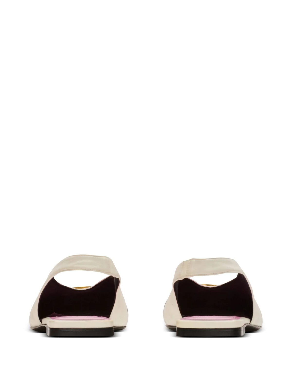 Balmain - Eden Leather Ballerina Shoes