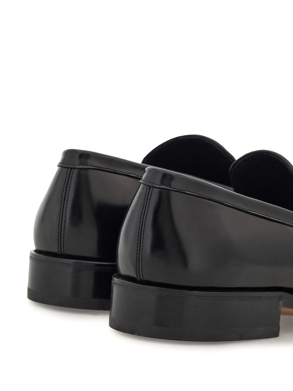 Ferragamo - Gancini-plaque Leather Mocassins