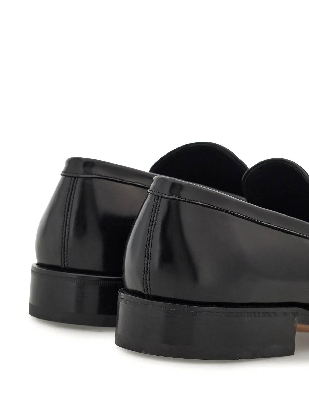 Ferragamo - Gancini-plaque Leather Mocassins