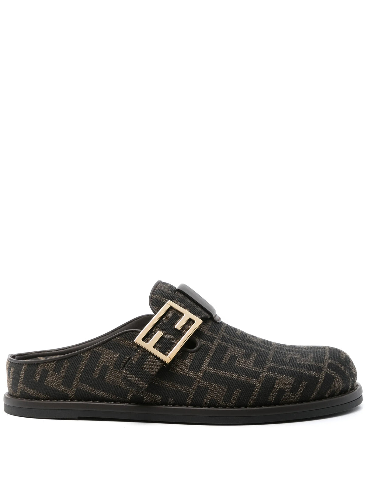 Fendi - Feel FF-motif Mules