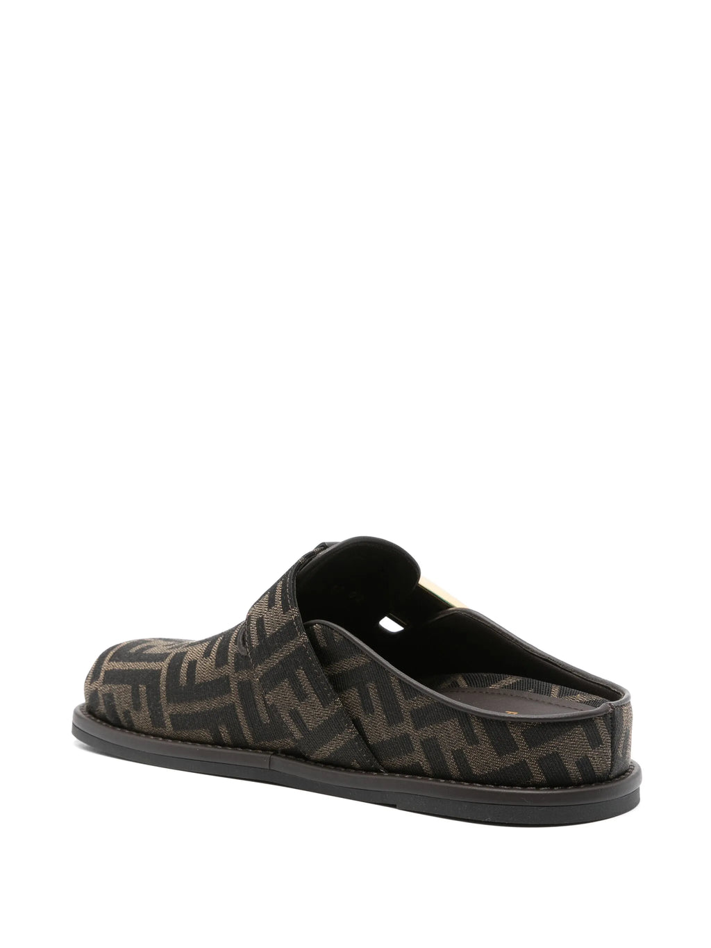 Fendi - Feel FF-motif Mules