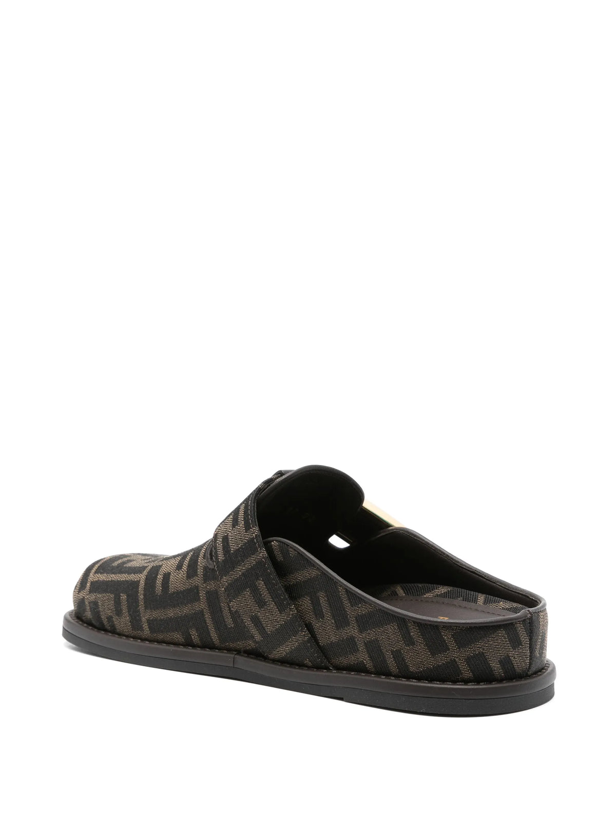 Fendi - Feel FF-motif Mules