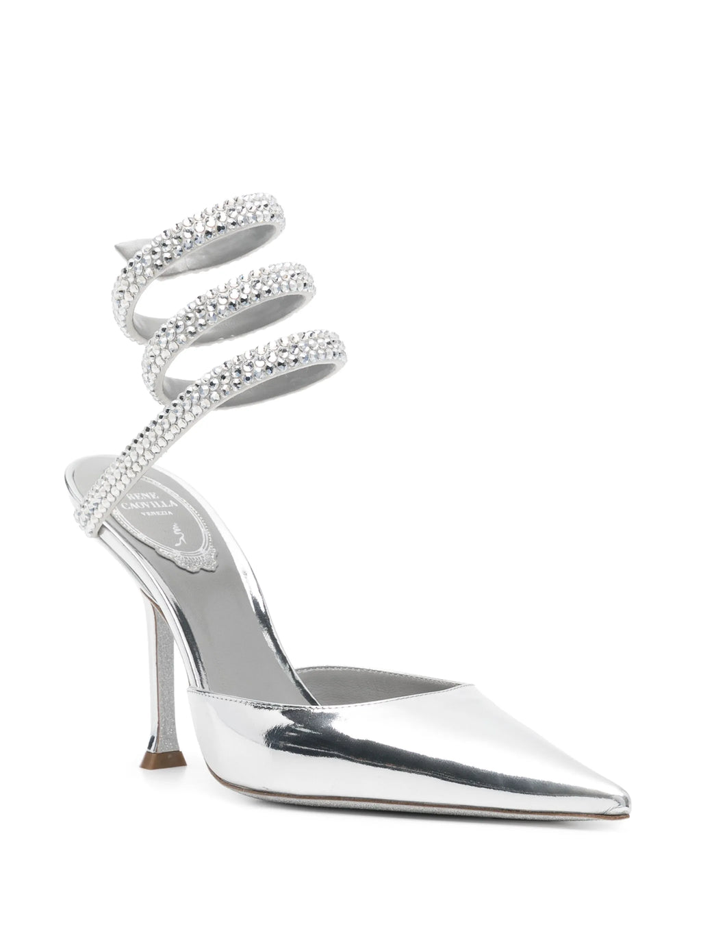 René Caovilla - Cleo 105mm Leather Pumps