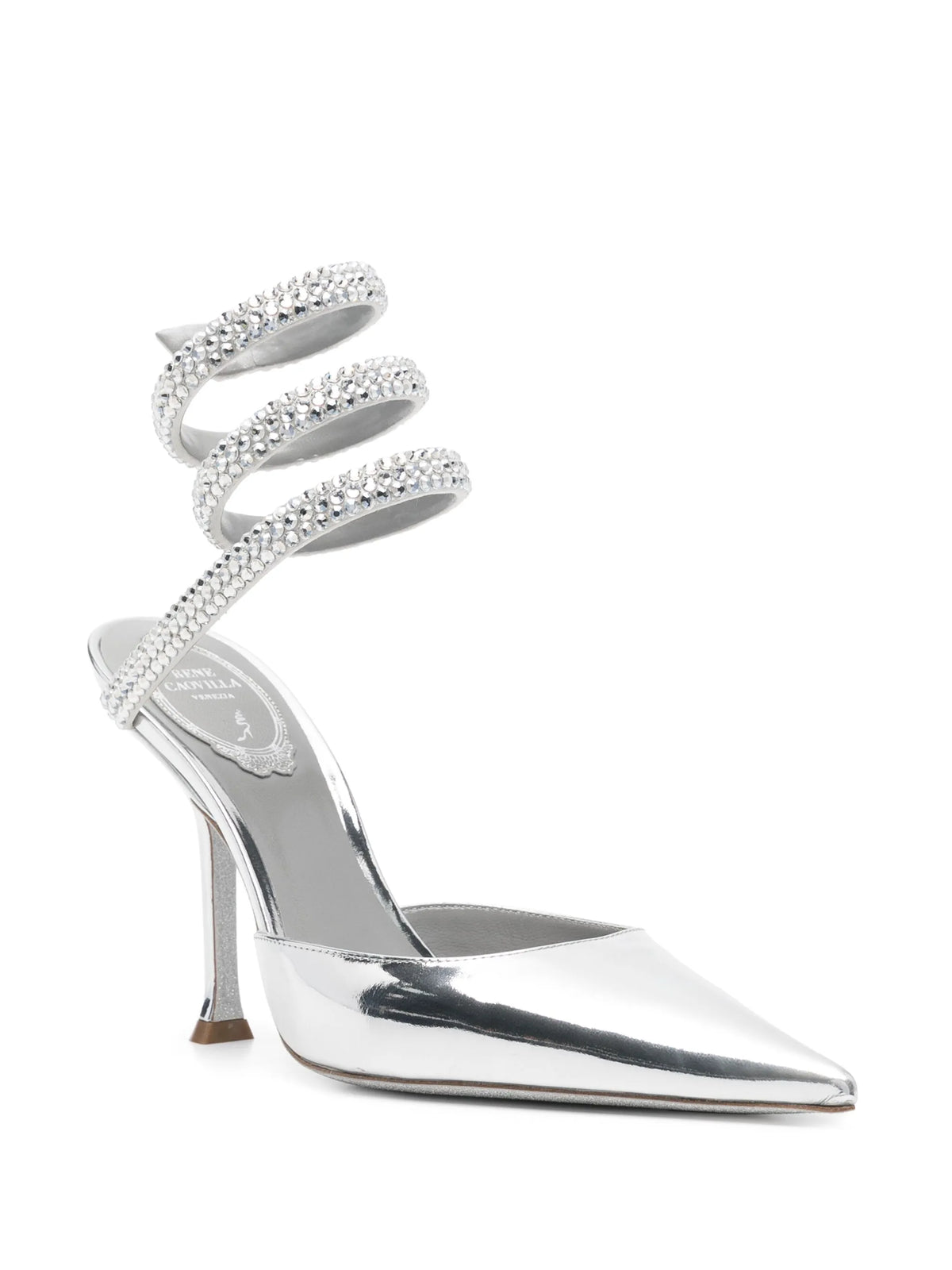 René Caovilla - Cleo 105mm Leather Pumps