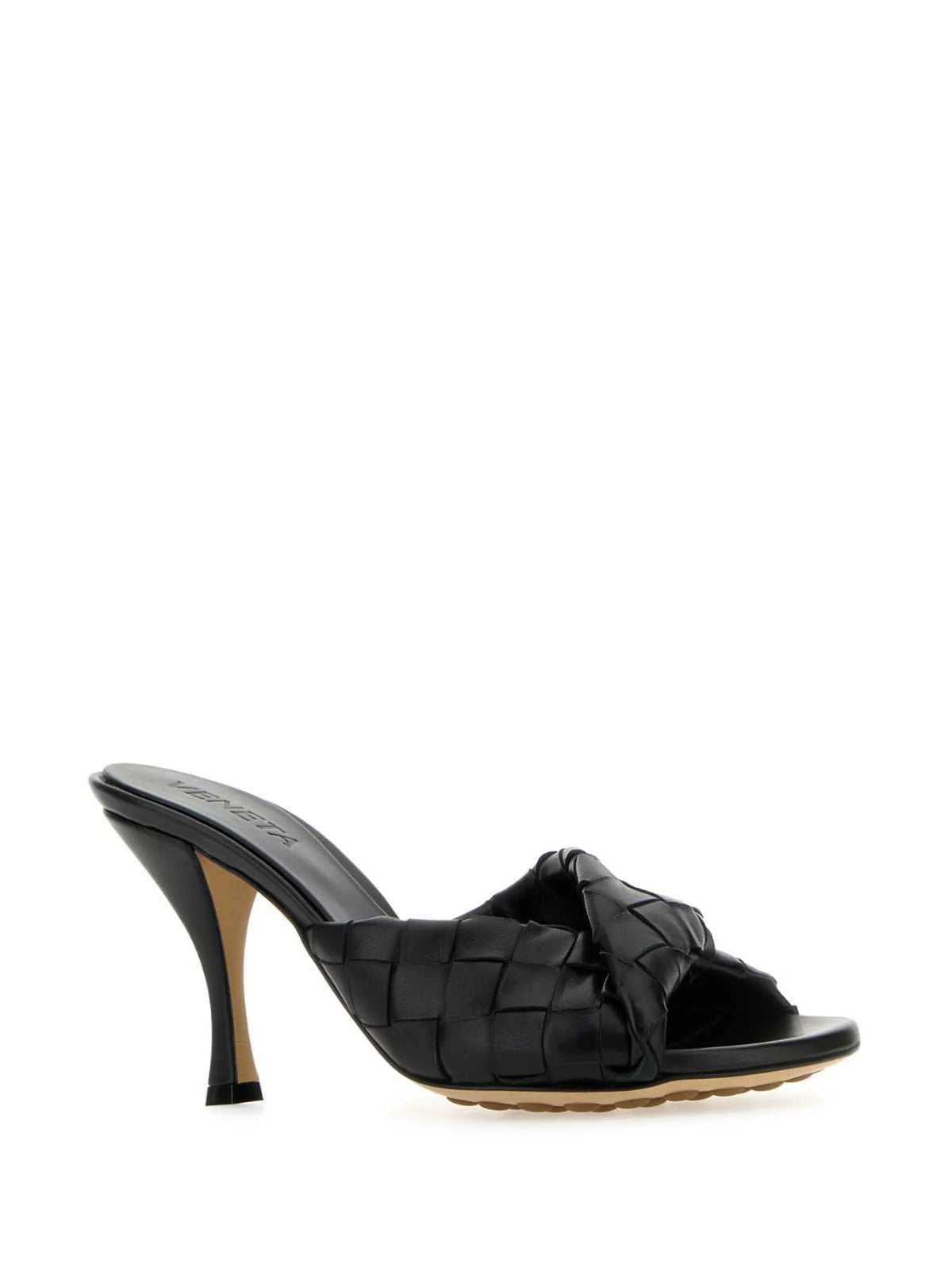 Bottega Veneta - Blink 80mm Intrecciato Leather Mules