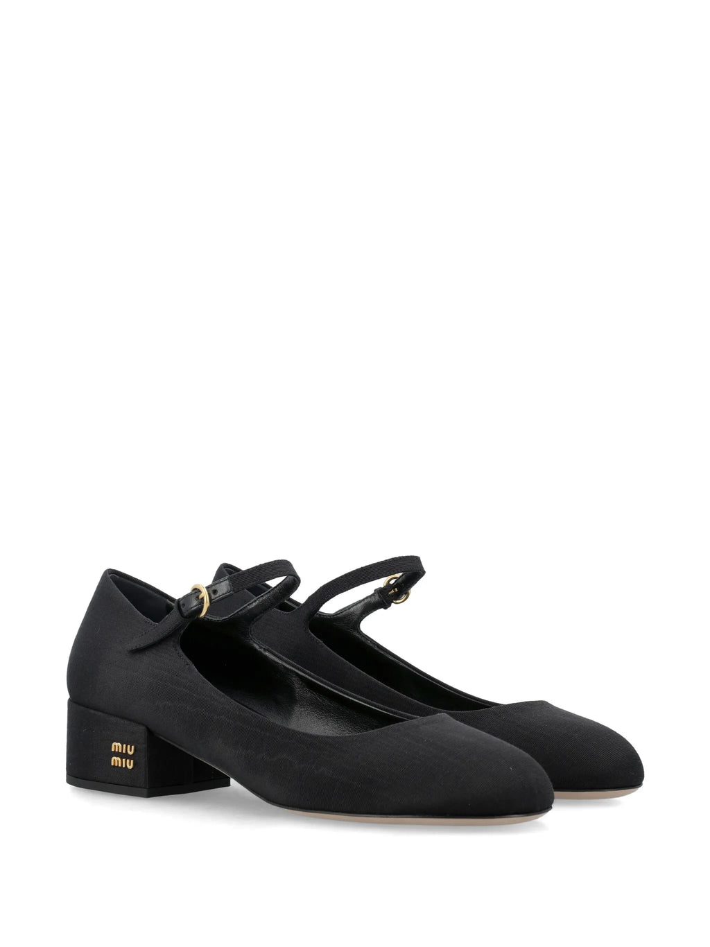Miu Miu - 35mm Moiré Mary Janes Shoes