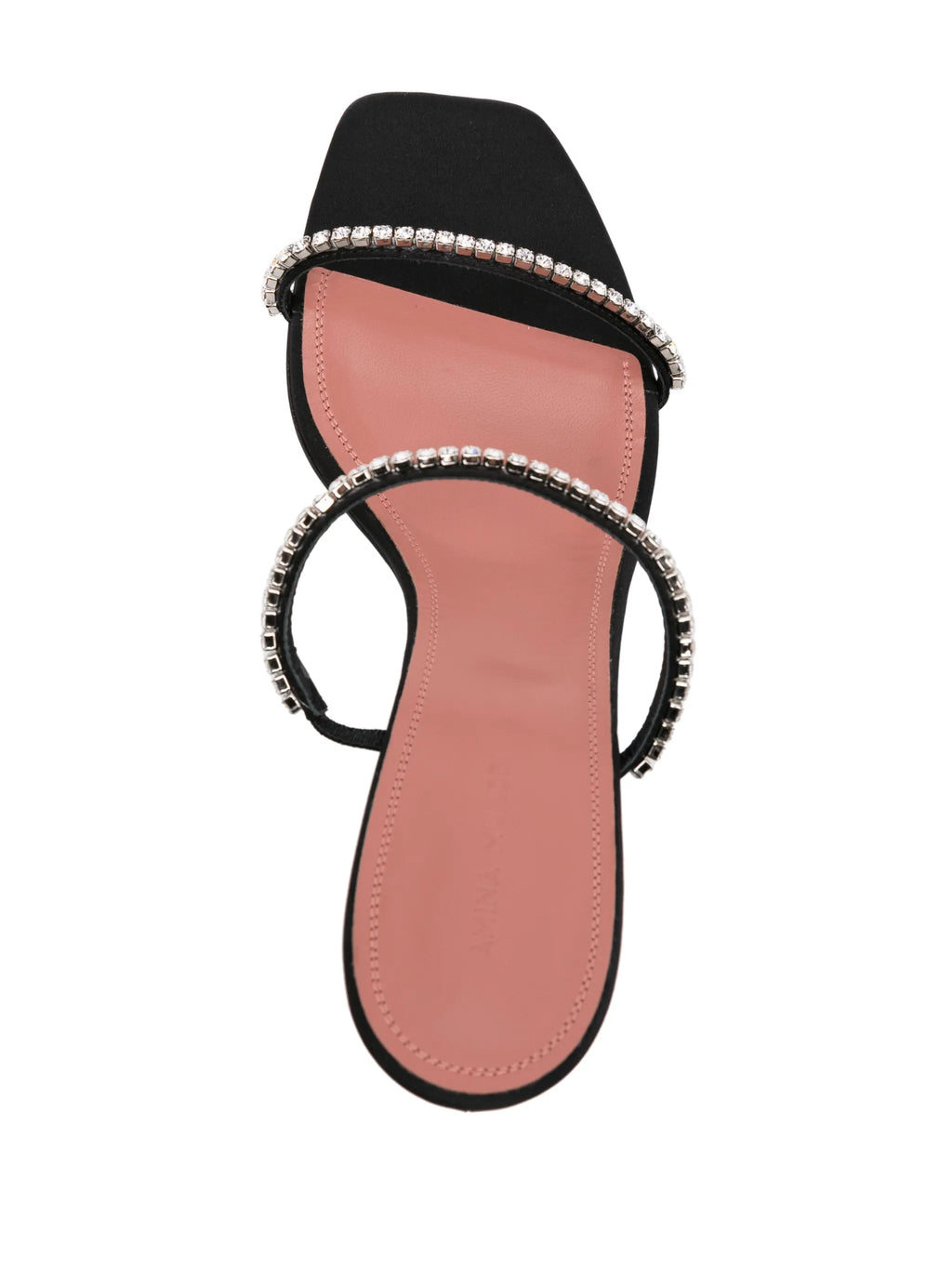 Amina Muaddi - Gilda 70mm Satin Sandals