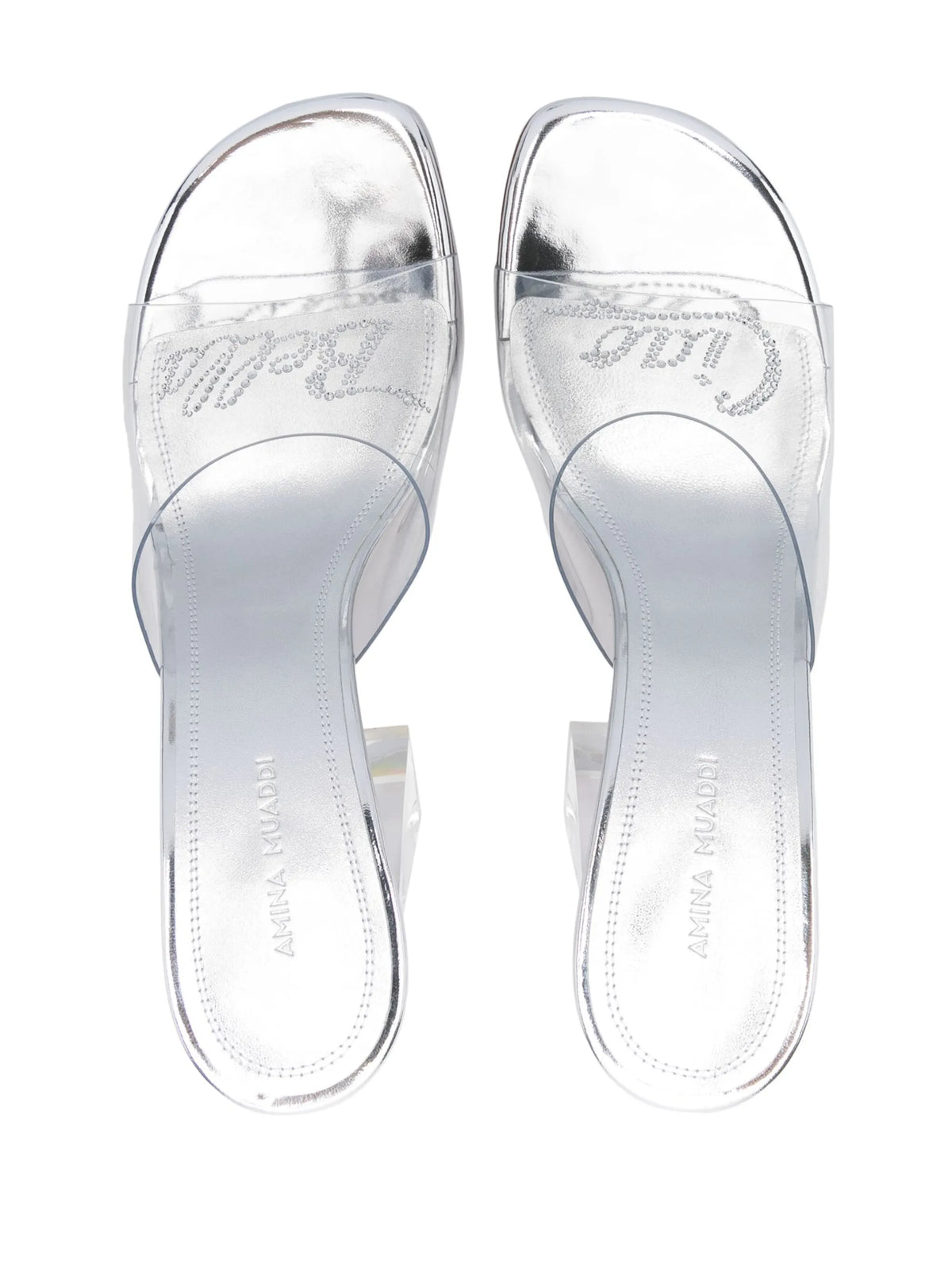 Amina Muaddi - Bella 110mm Sandals