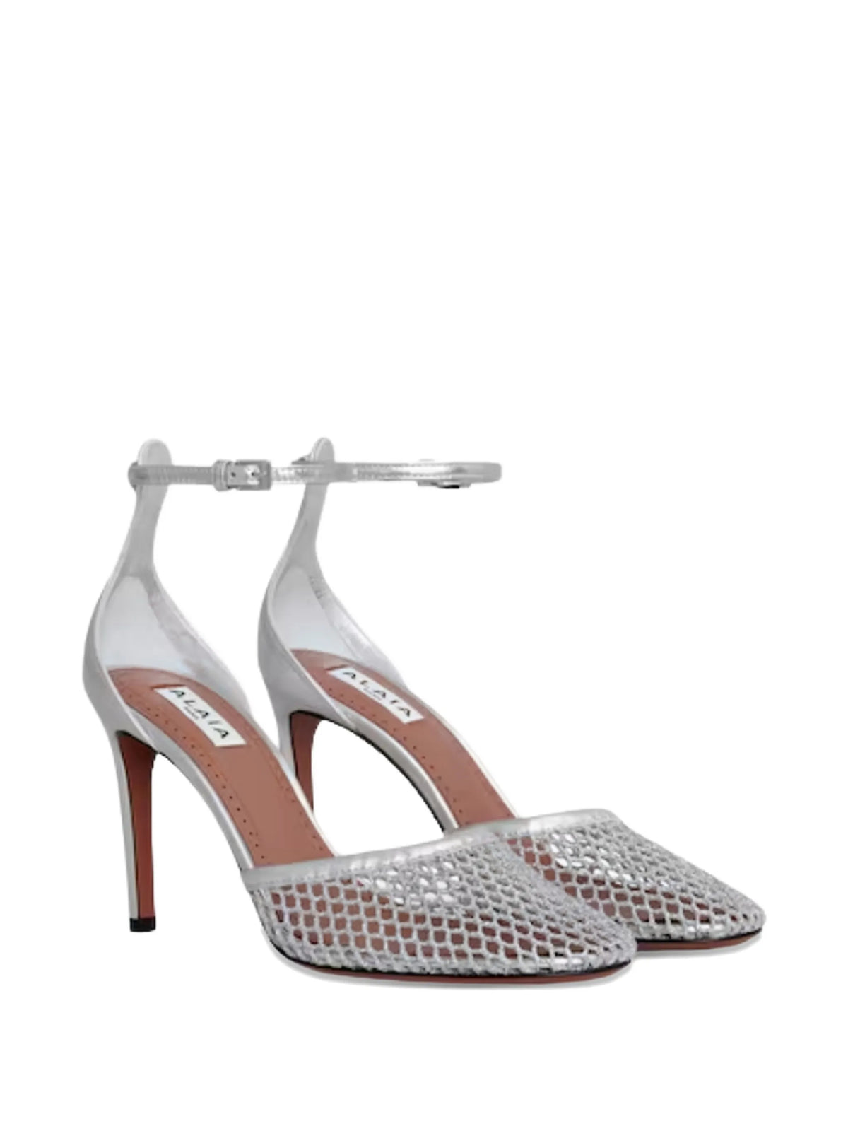 Alaïa - Netted Leather Pumps