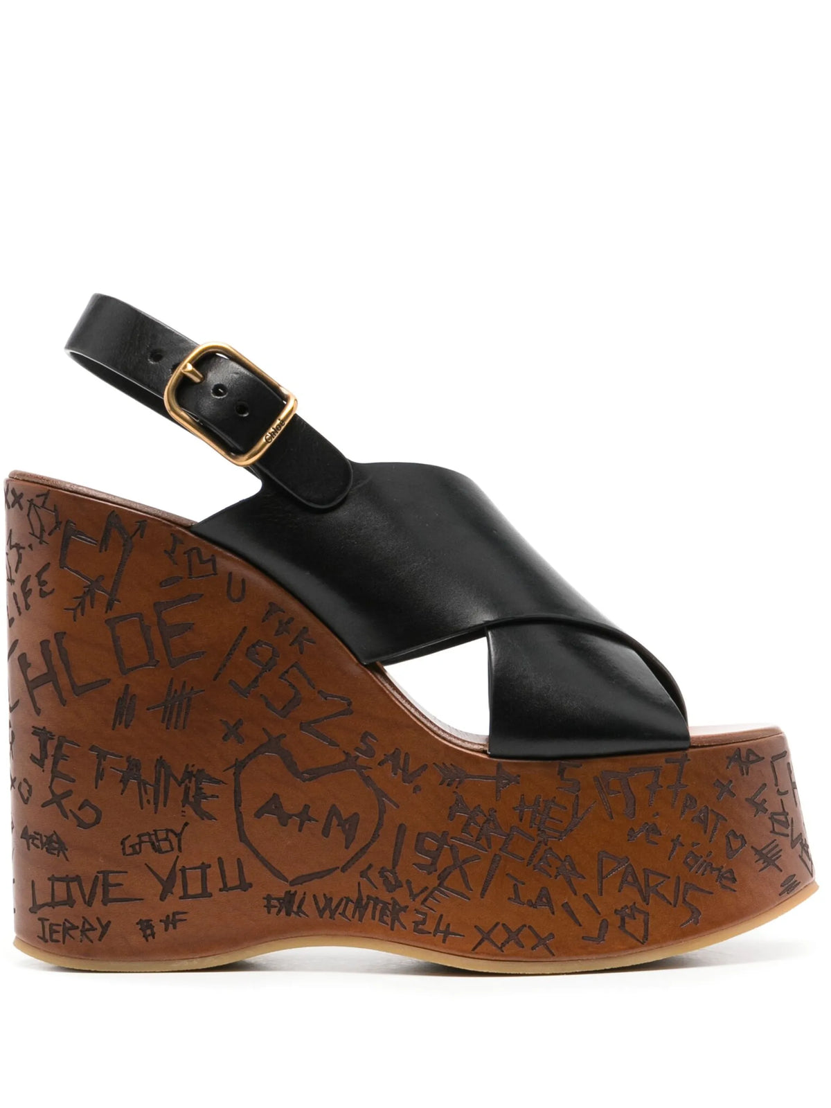 Chloé - Maxime Wedged Sandals