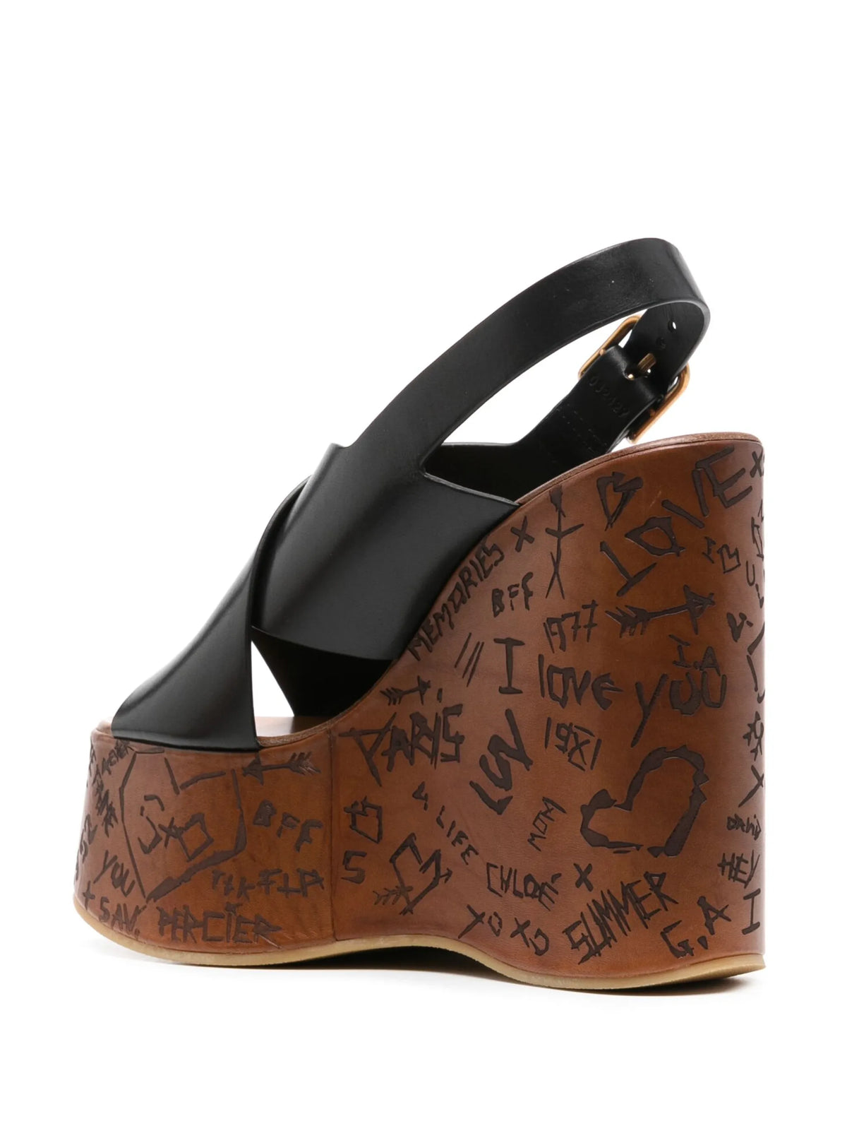 Chloé - Maxime Wedged Sandals