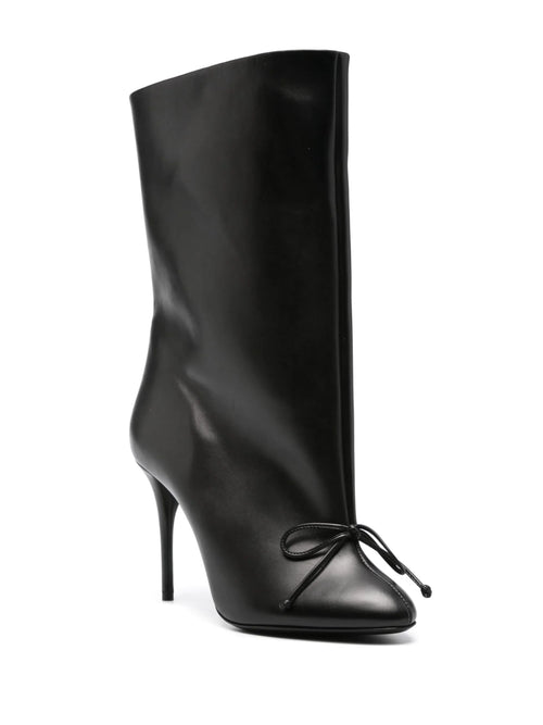 Alaïa - 100mm Bow-detailed Boots