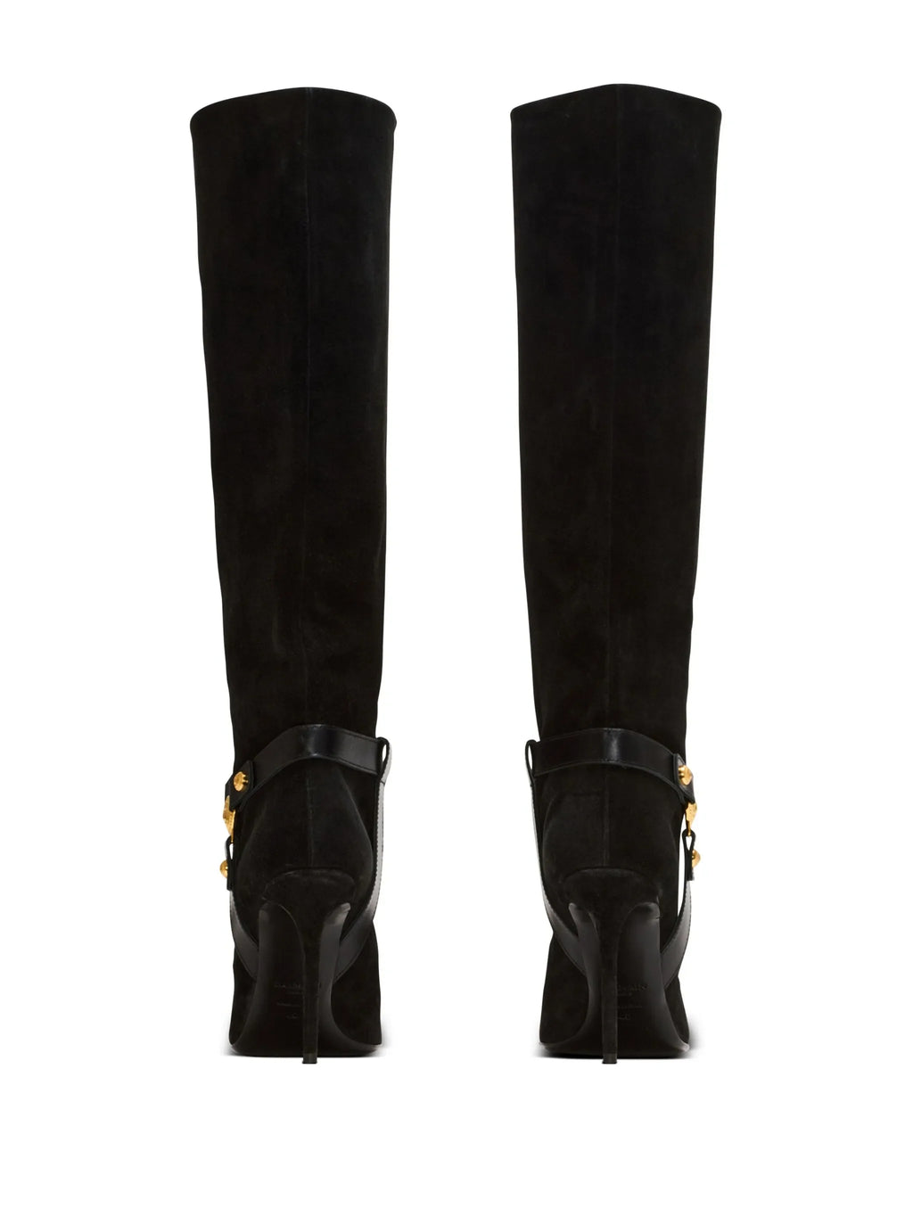 Balmain - Eva 95mm Suede Biker Boots