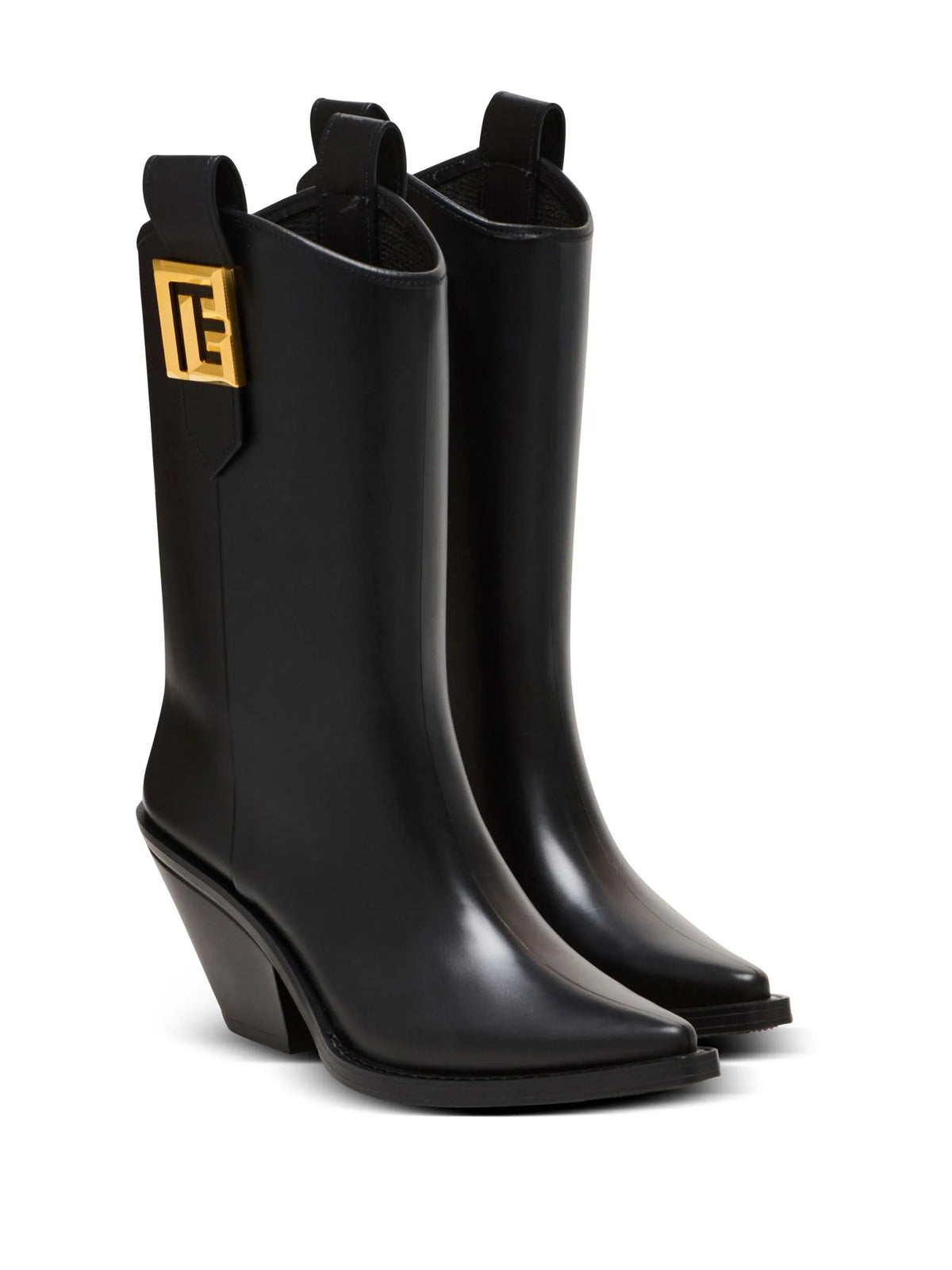 Balmain - Tess 55mm Logo-plaque Boots