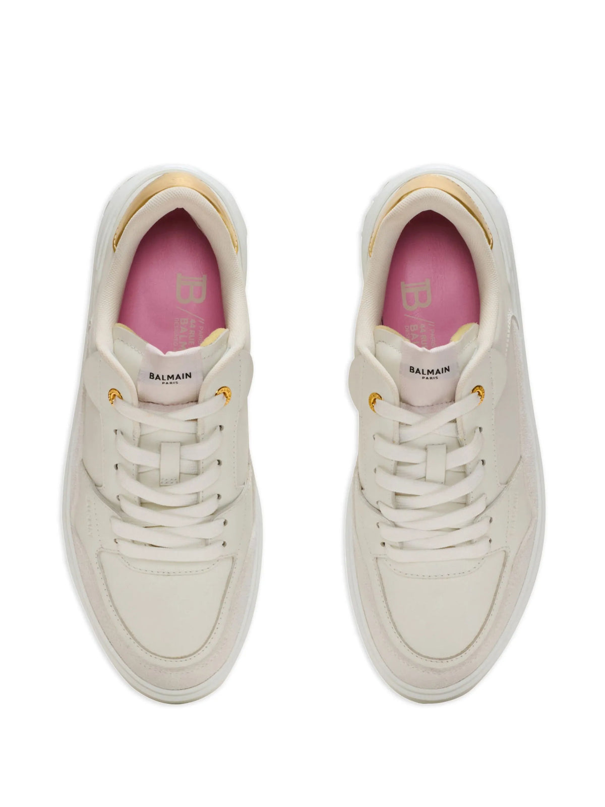 Balmain - B-Court Flip Leather Sneakers