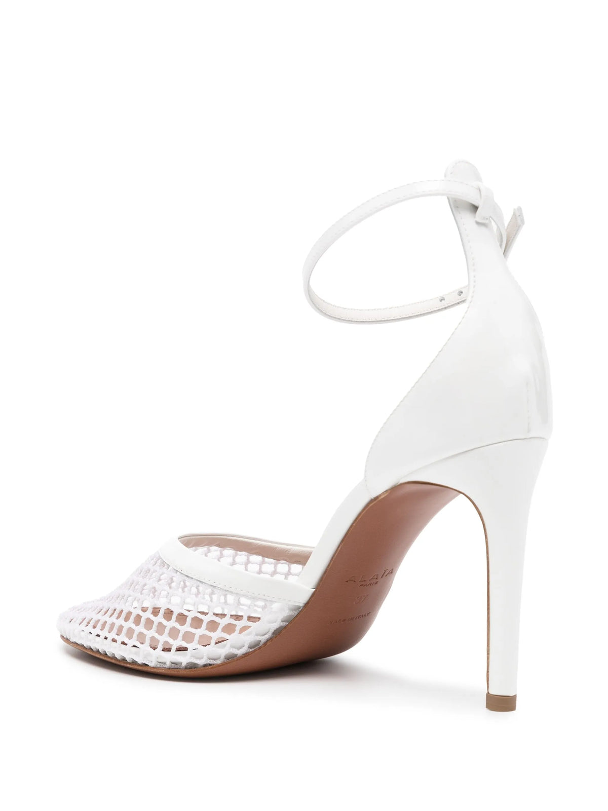 Alaïa - Fishnet-detailing Pumps