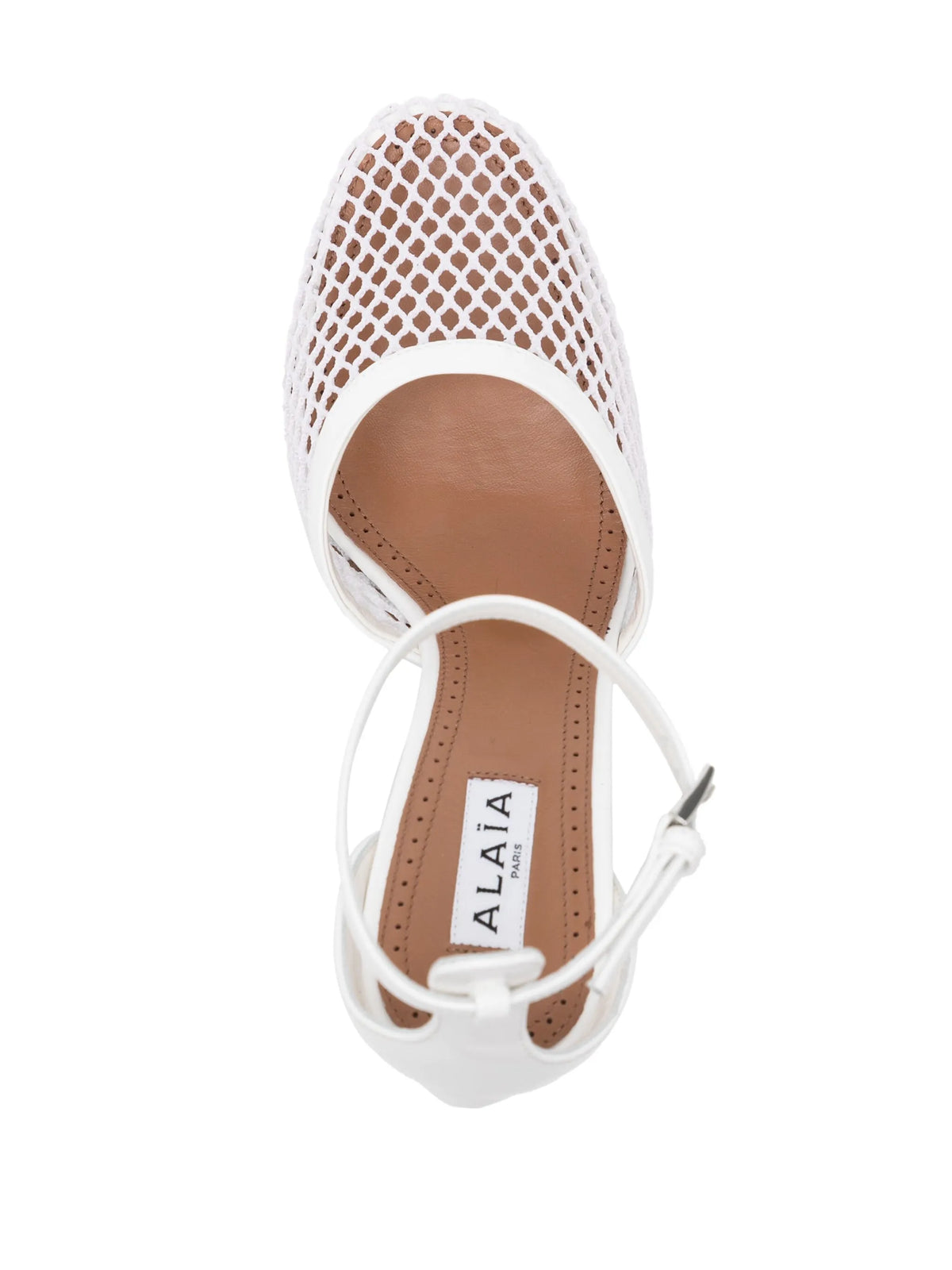 Alaïa - Fishnet-detailing Pumps