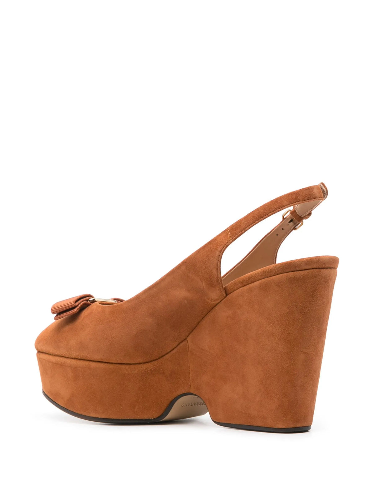 Ferragamo - Lally 105mm Wedge Pumps