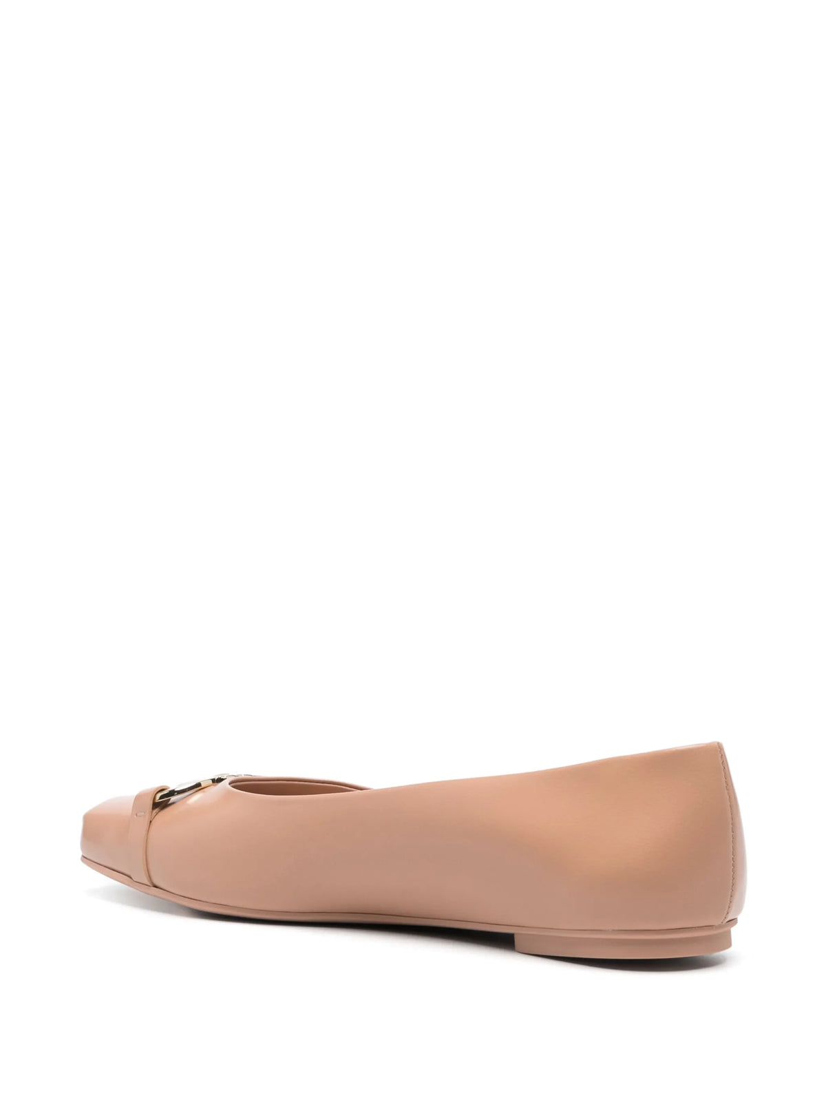 Ferragamo - Gancini-buckle Ballerina Shoes