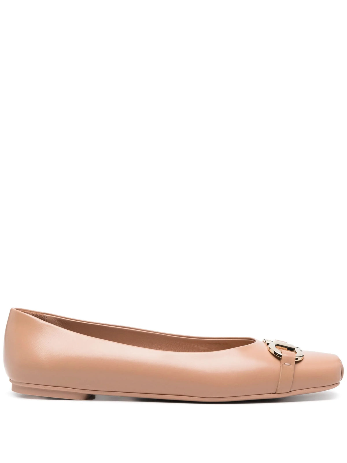 Ferragamo - Gancini-buckle Ballerina Shoes
