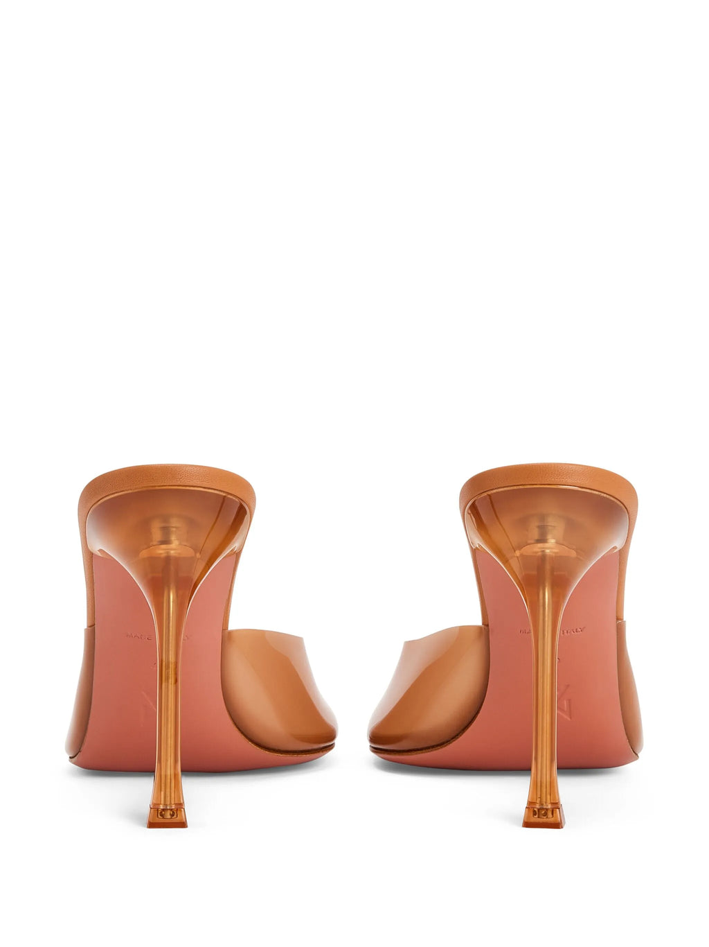 Amina Muaddi - 95mm Alexa Glass Mules