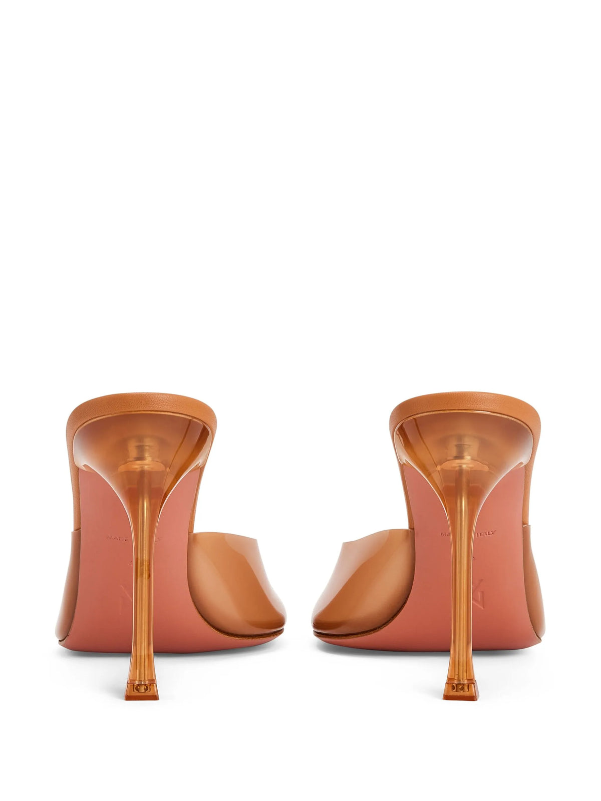 Amina Muaddi - 95mm Alexa Glass Mules