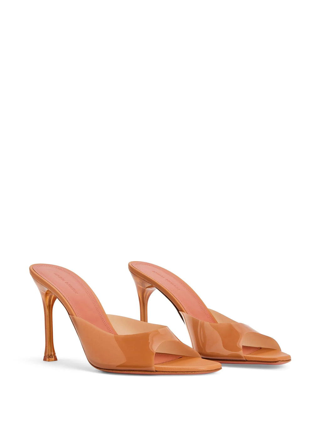 Amina Muaddi - 95mm Alexa Glass Mules