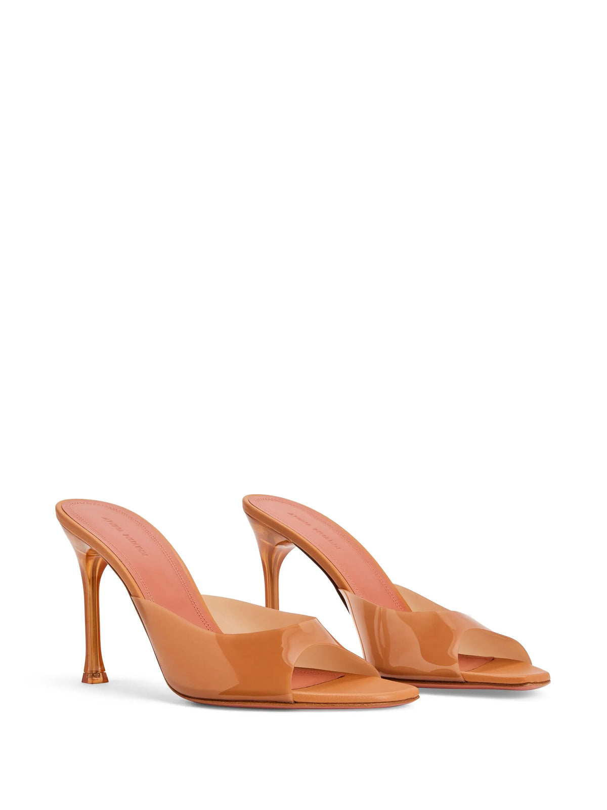 Amina Muaddi - 95mm Alexa Glass Mules