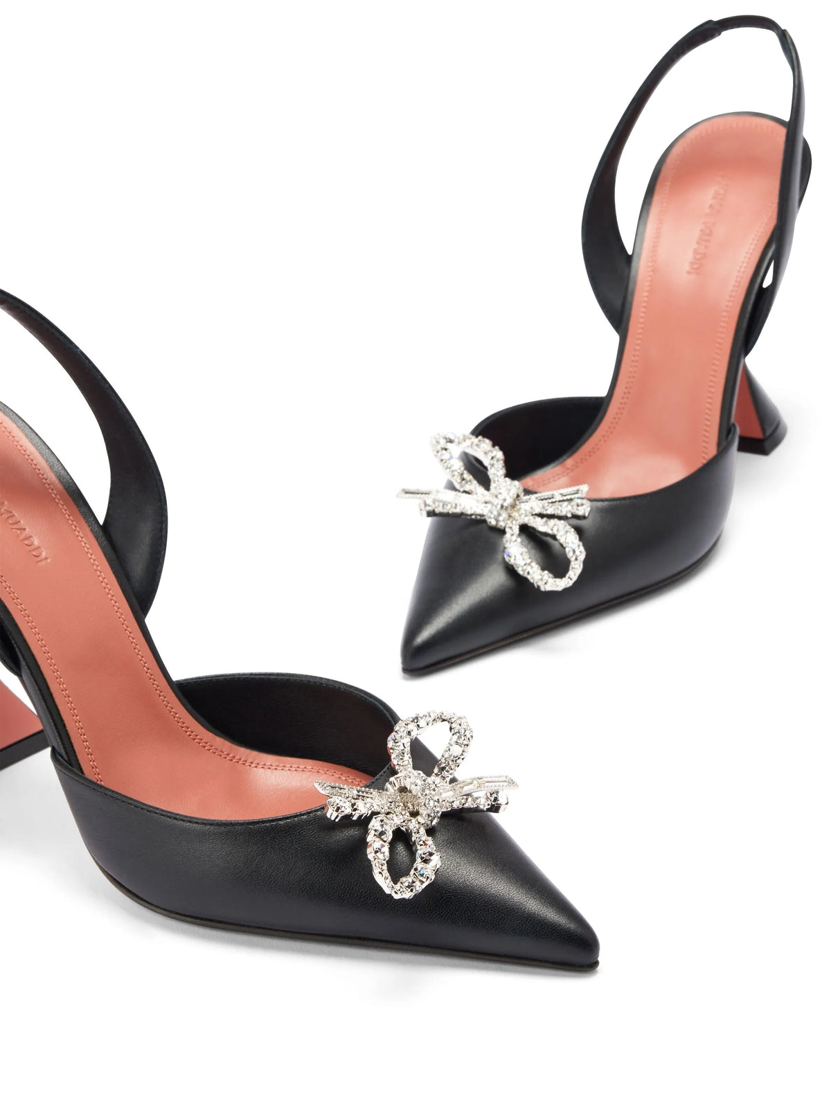 Amina Muaddi - 95mmm Rosie Sling Pumps