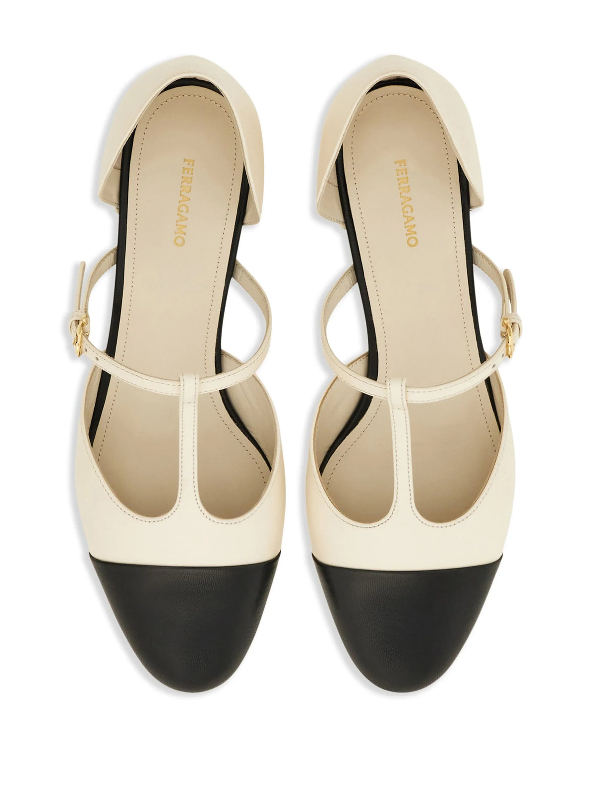 Ferragamo - T-strap Ballerina Shoes