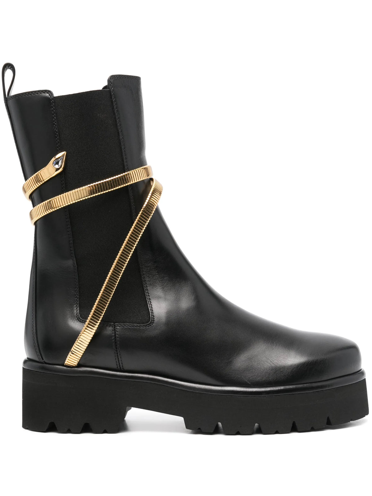 René Caovilla - 45mm Snake-detail Boots
