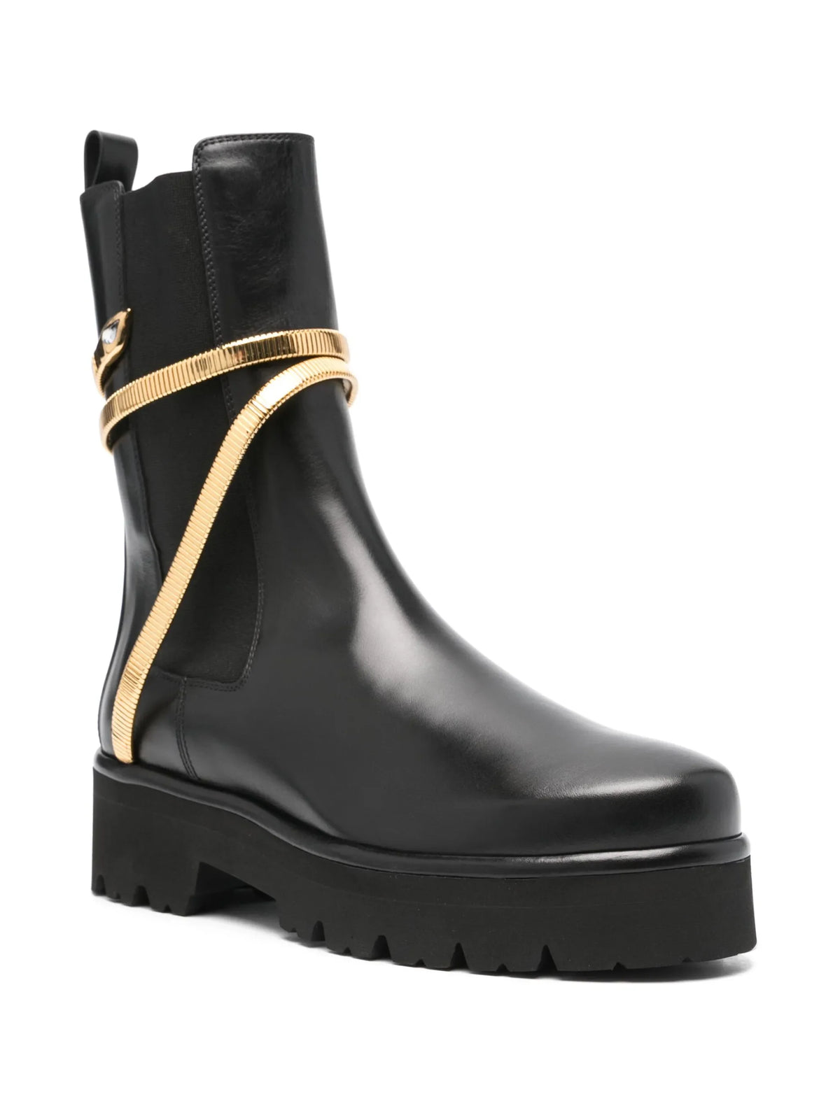 René Caovilla - 45mm Snake-detail Boots
