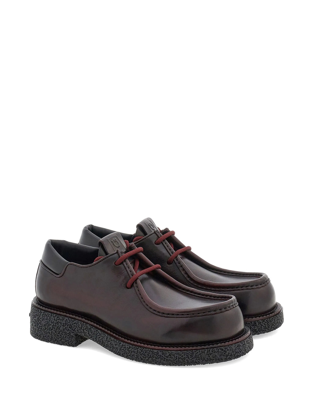 Ferragamo - Lace-up Leather Derby Shoes