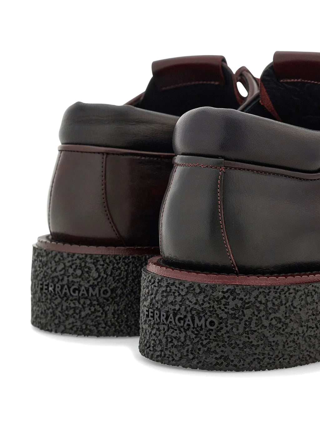Ferragamo - Lace-up Leather Derby Shoes