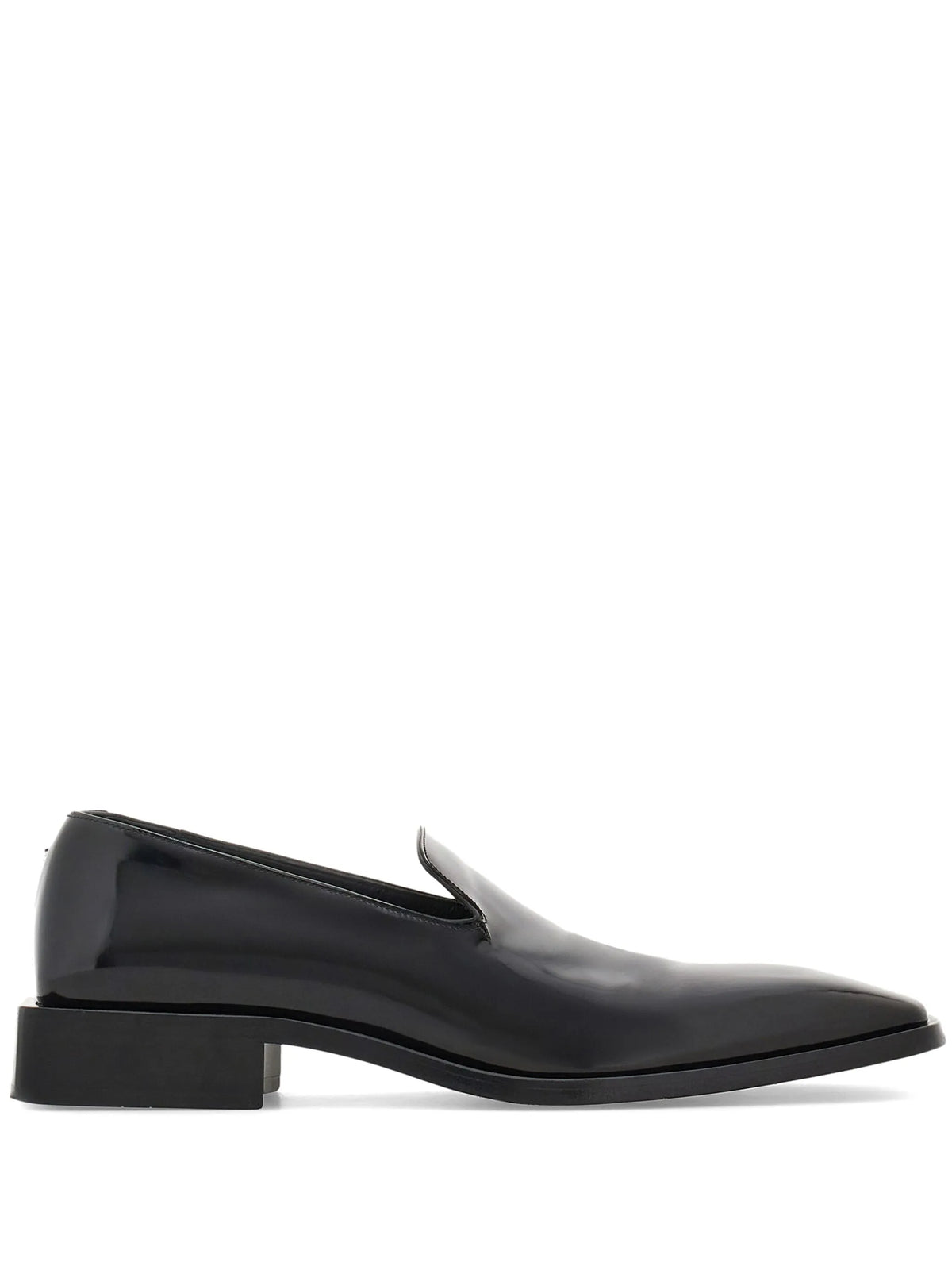 Ferragamo - Square-toe Leather Loafers