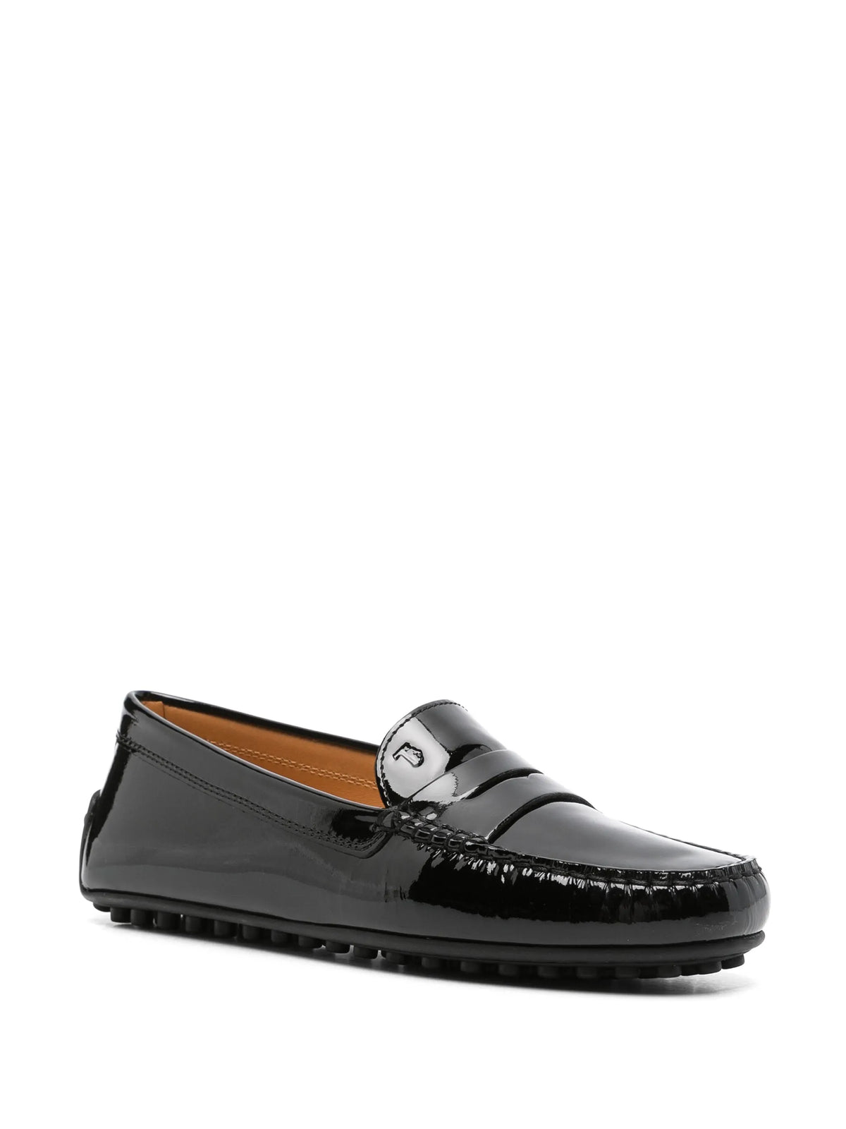 Tod's - City Gommino Patent-leather Loafers