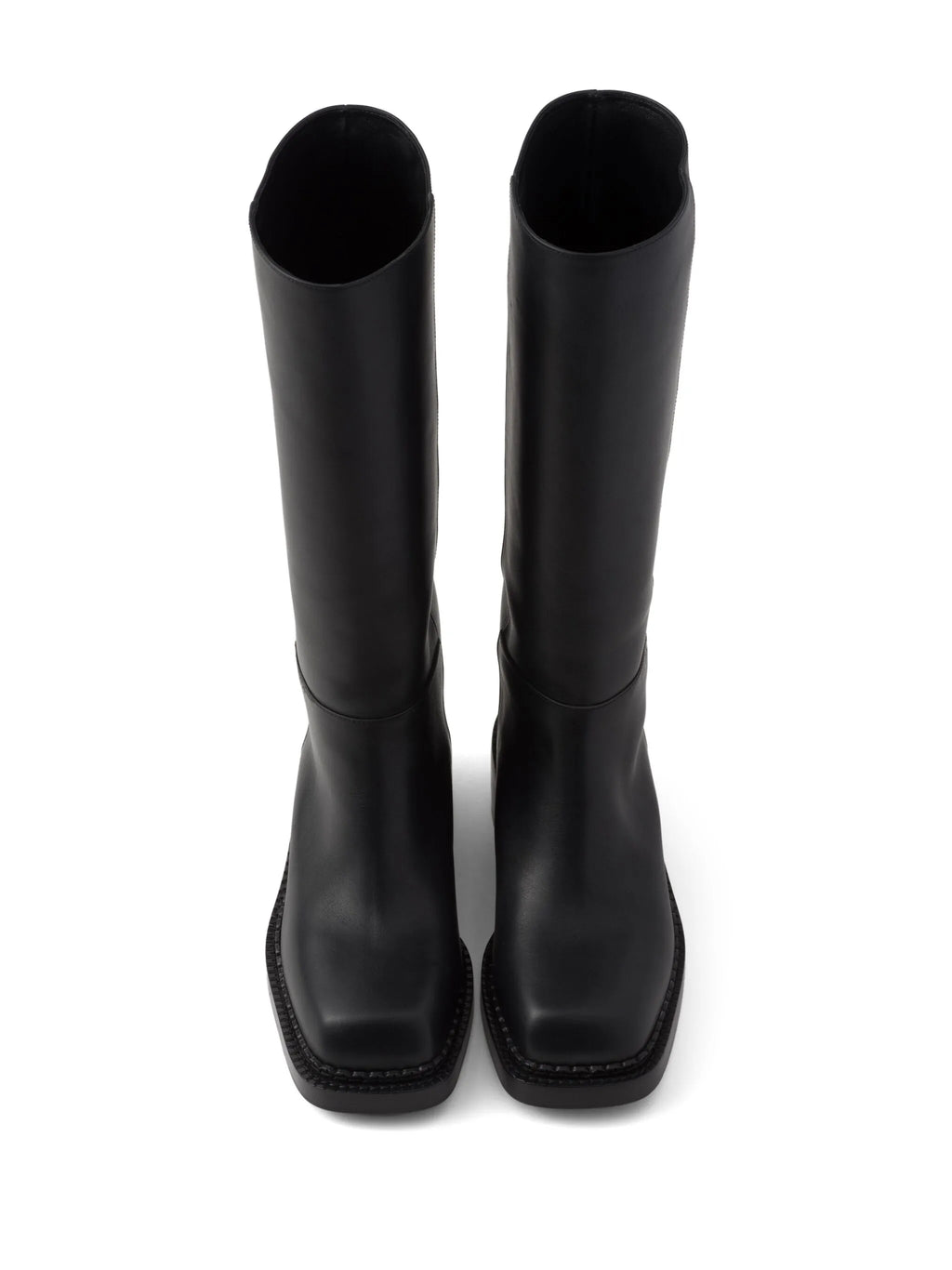 Prada - Knee-high 55mm Leather Boots