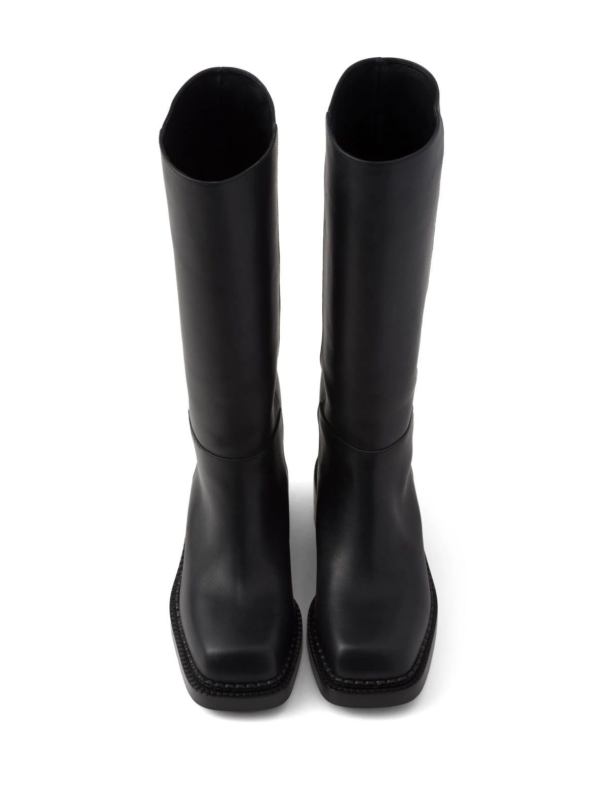 Prada - Knee-high 55mm Leather Boots