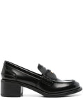 Miu Miu - Coin-embellished Block-heel Loafers
