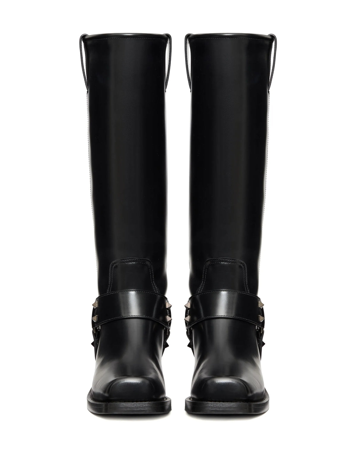 Valentino - 40mm Rockstud Biker Boots
