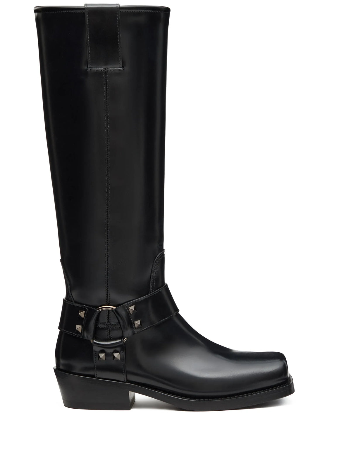 Valentino - 40mm Rockstud Biker Boots