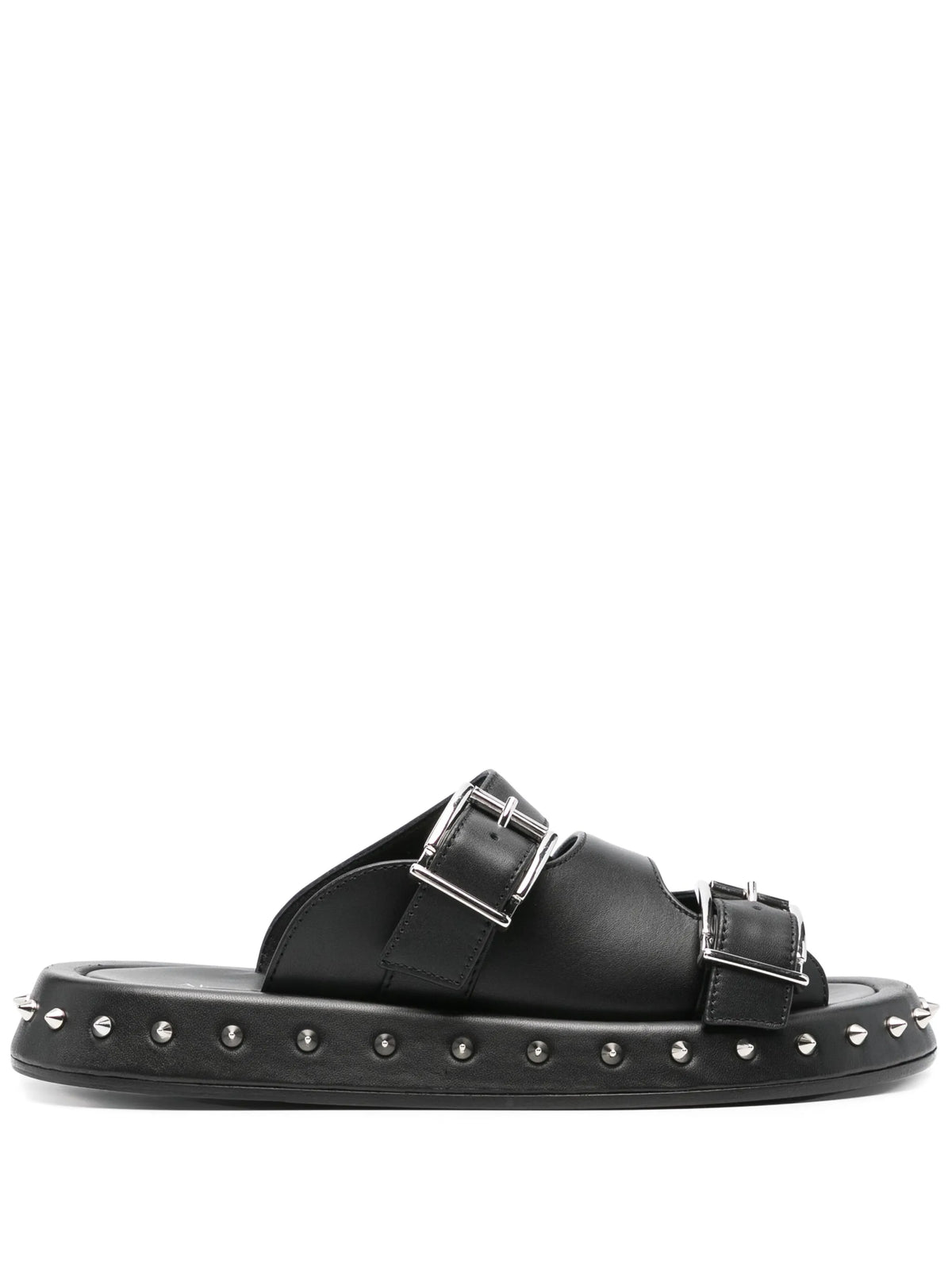 Alexander McQueen - Buckle Leather Sandals