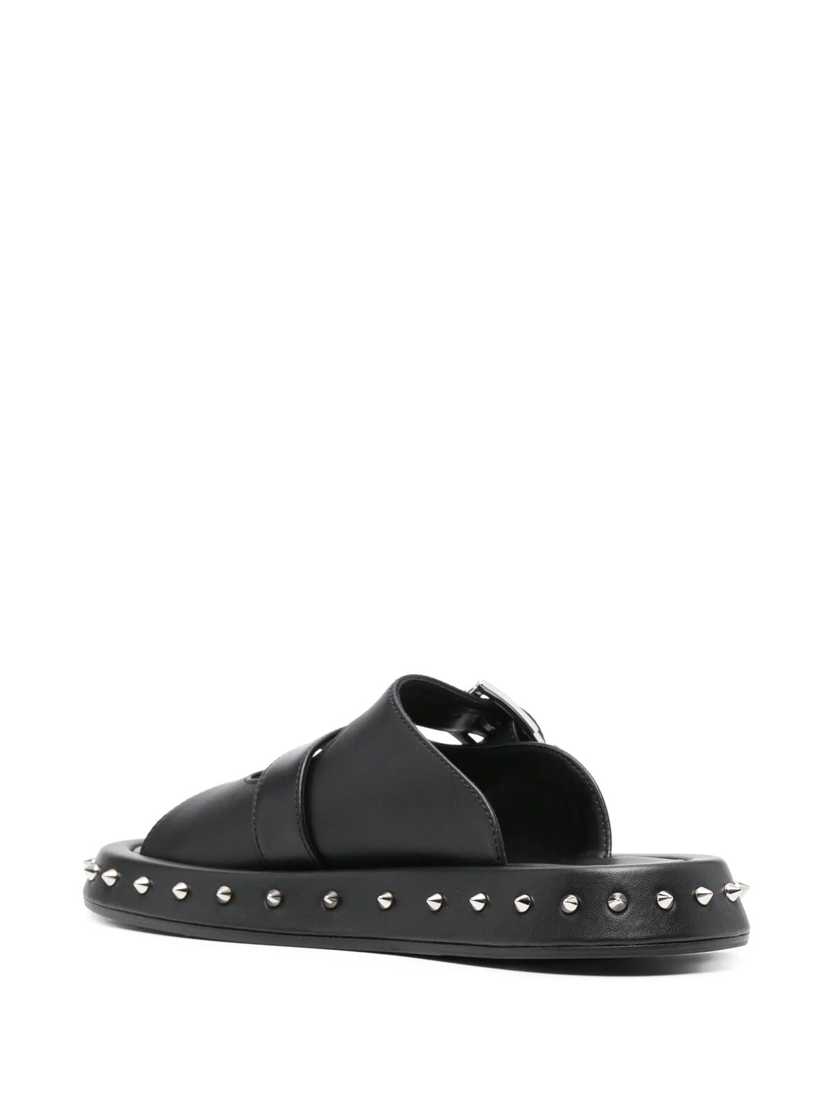Alexander McQueen - Buckle Leather Sandals