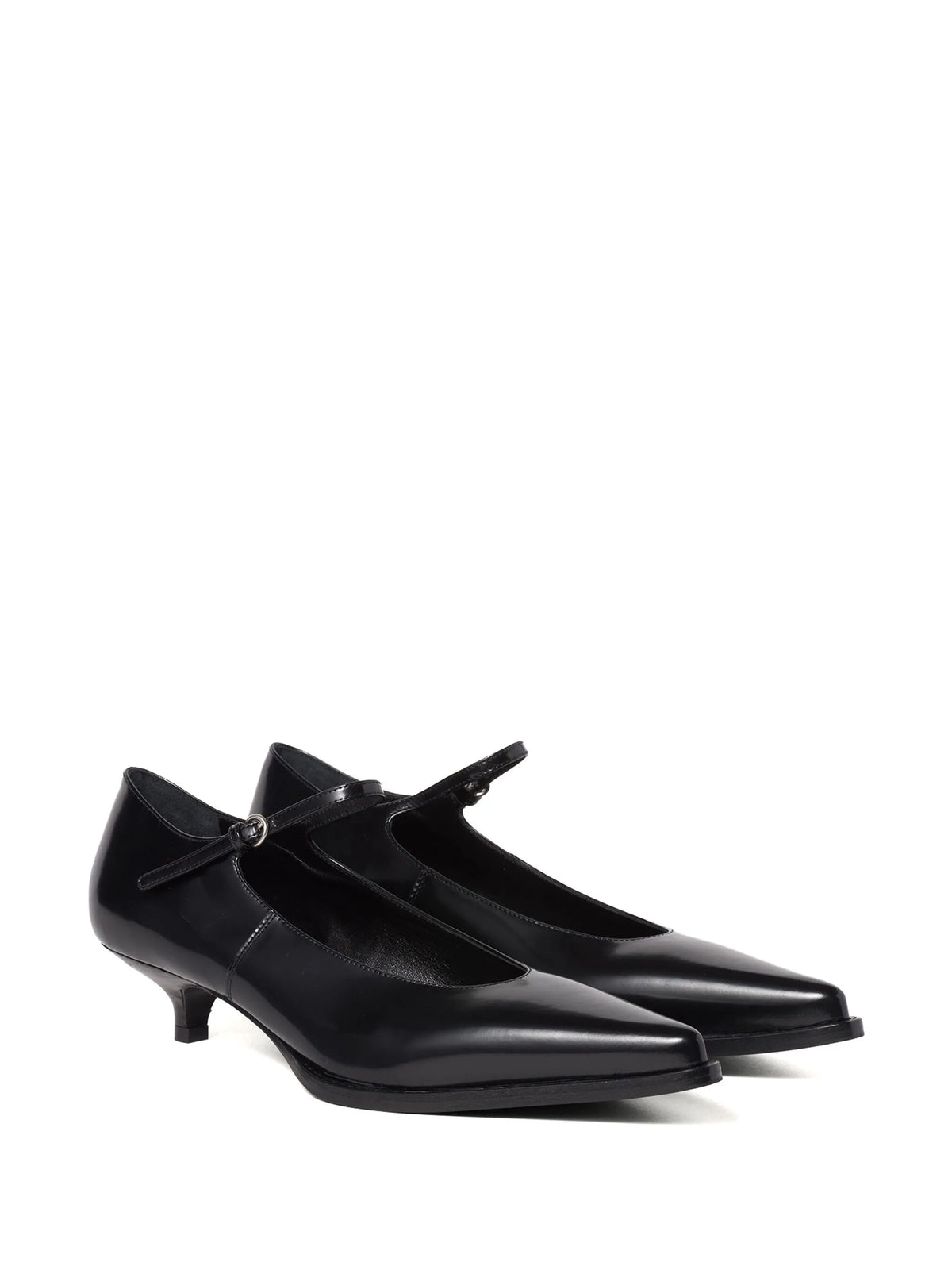Miu Miu - 35mm Brushed Leather Pumps